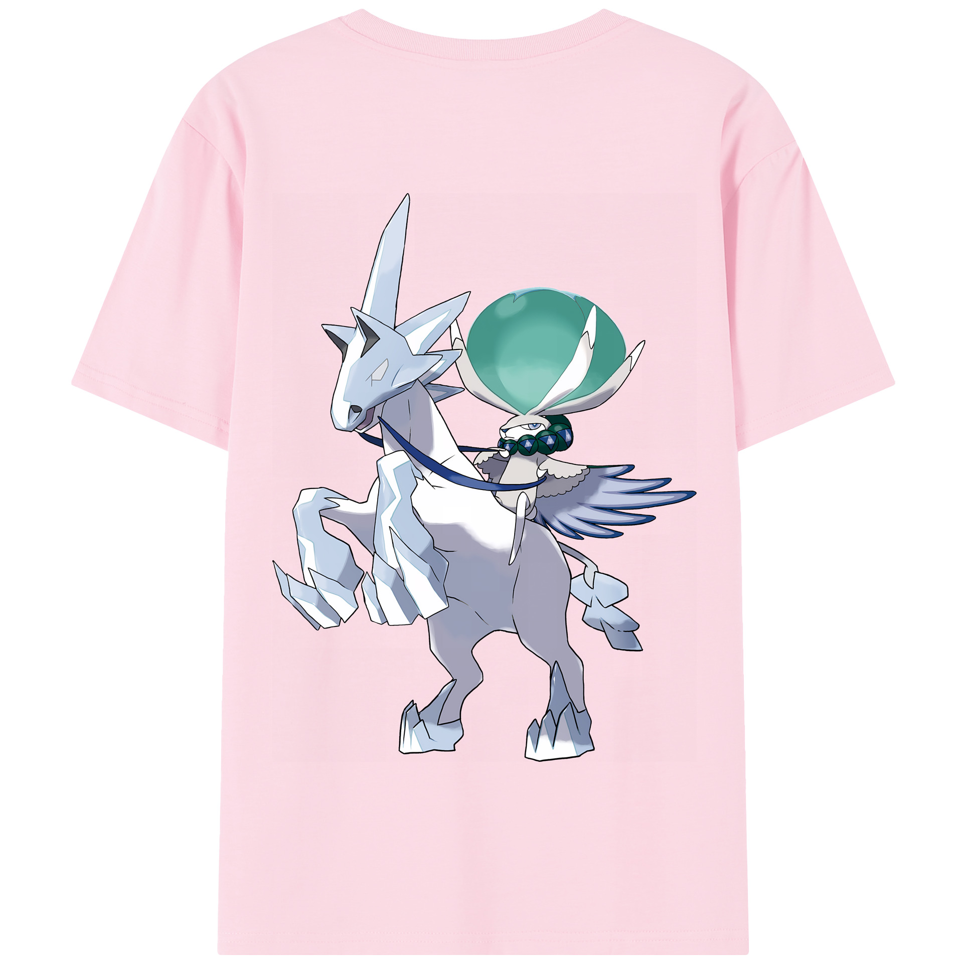 （画像用） ポケットモンスター Pokémon 綿100％半袖Tシャツ（背面プリント）