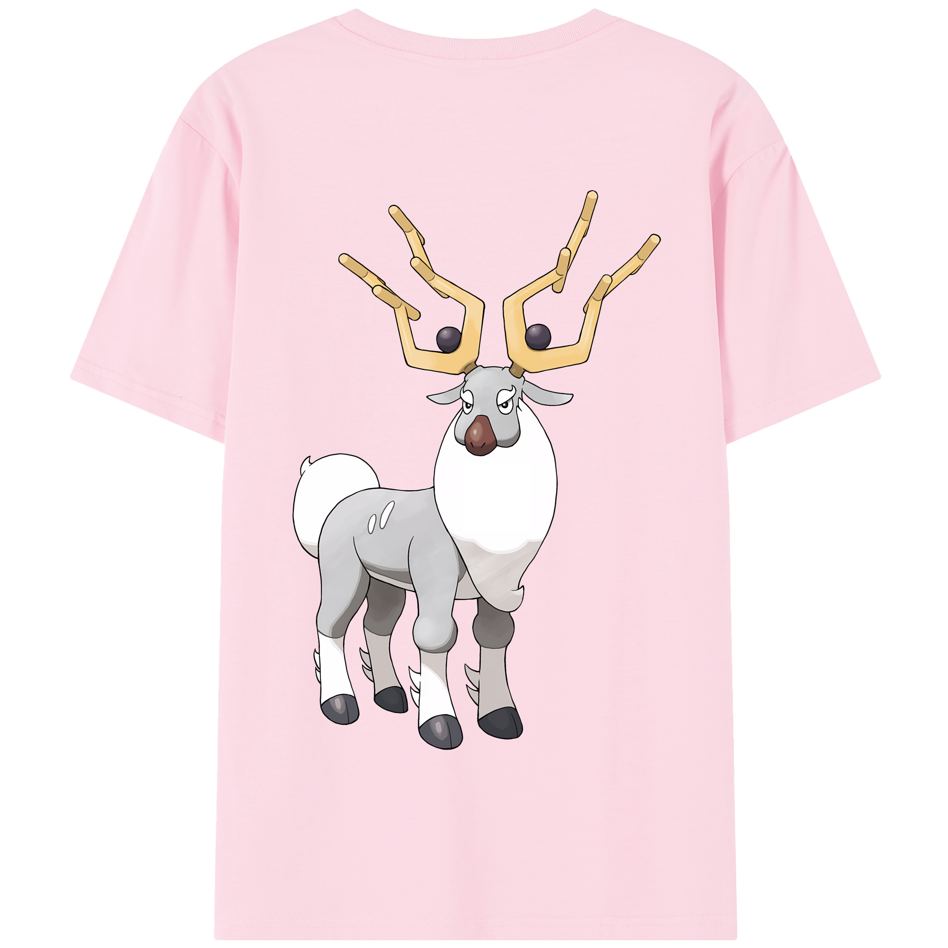 （画像用） ポケットモンスター Pokémon 綿100％半袖Tシャツ（背面プリント）