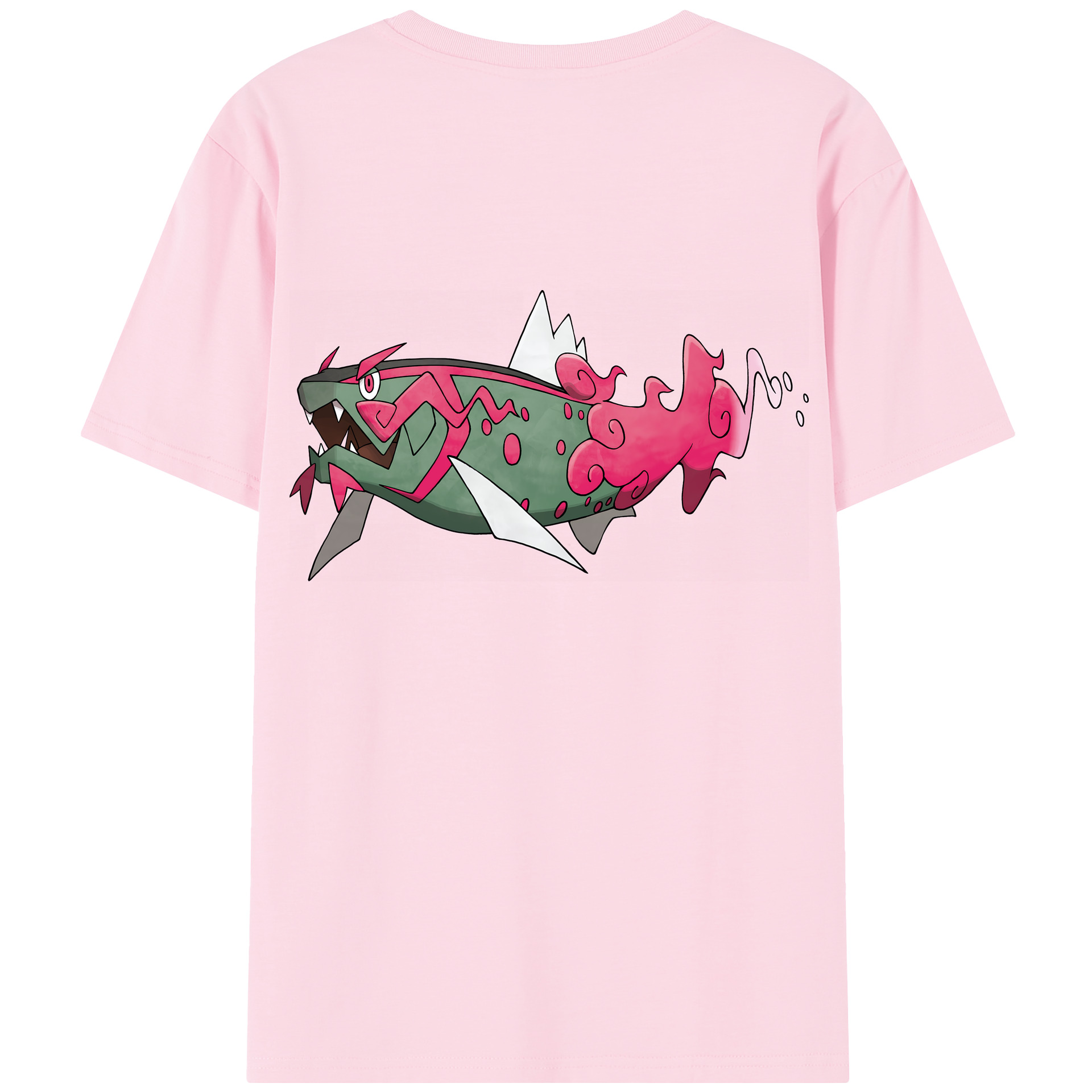 （画像用） ポケットモンスター Pokémon 綿100％半袖Tシャツ（背面プリント）