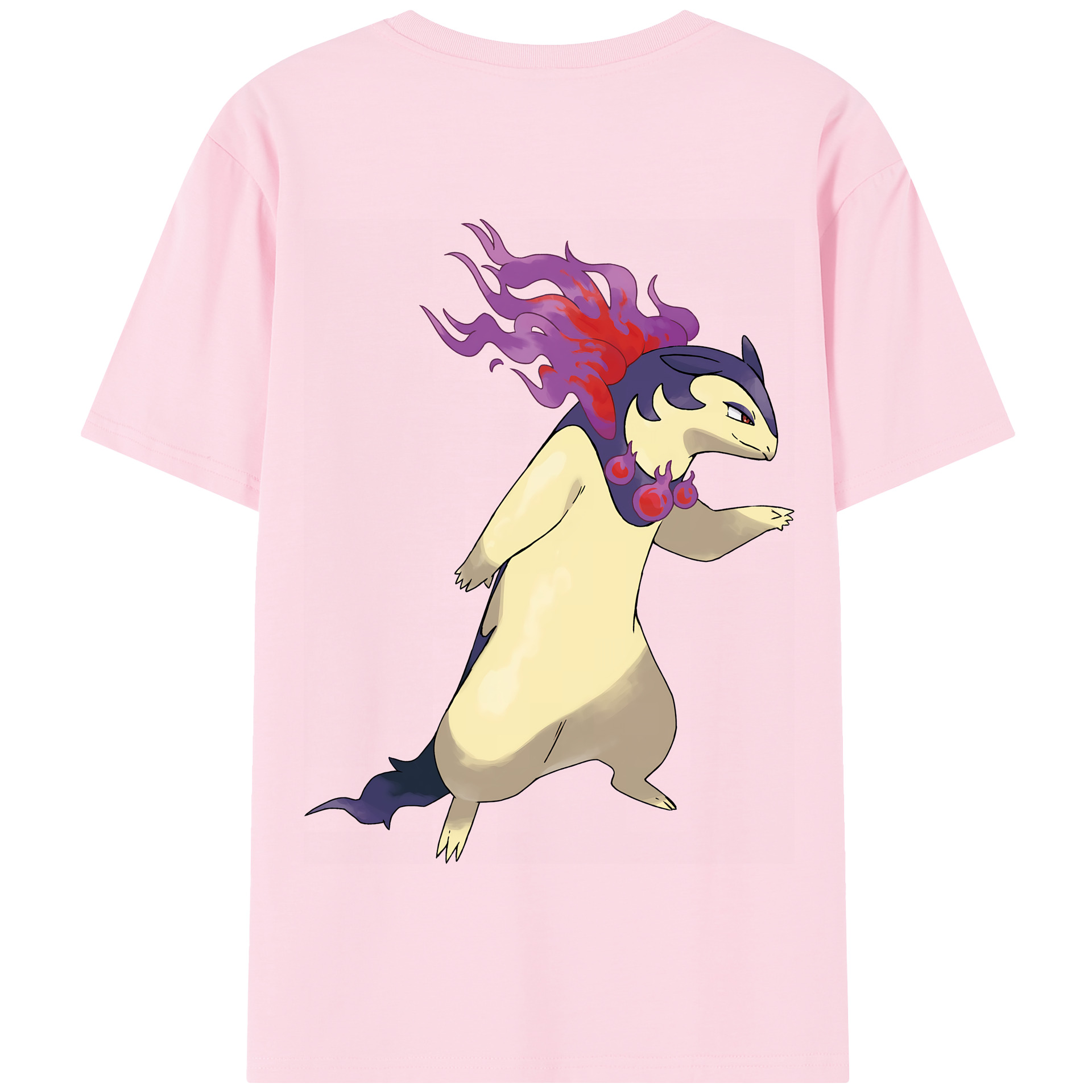 （画像用） ポケットモンスター Pokémon 綿100％半袖Tシャツ（背面プリント）