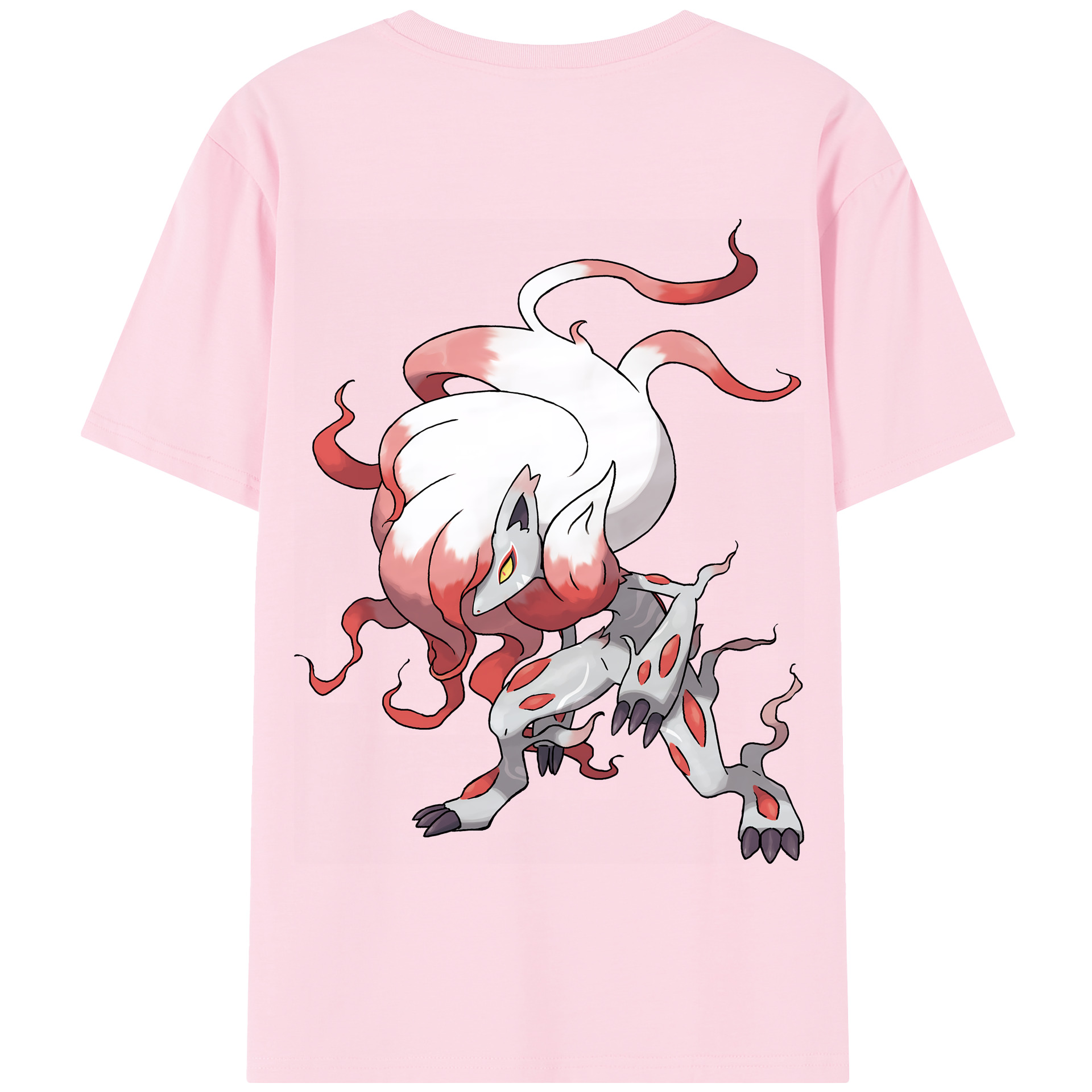 （画像用） ポケットモンスター Pokémon 綿100％半袖Tシャツ（背面プリント）