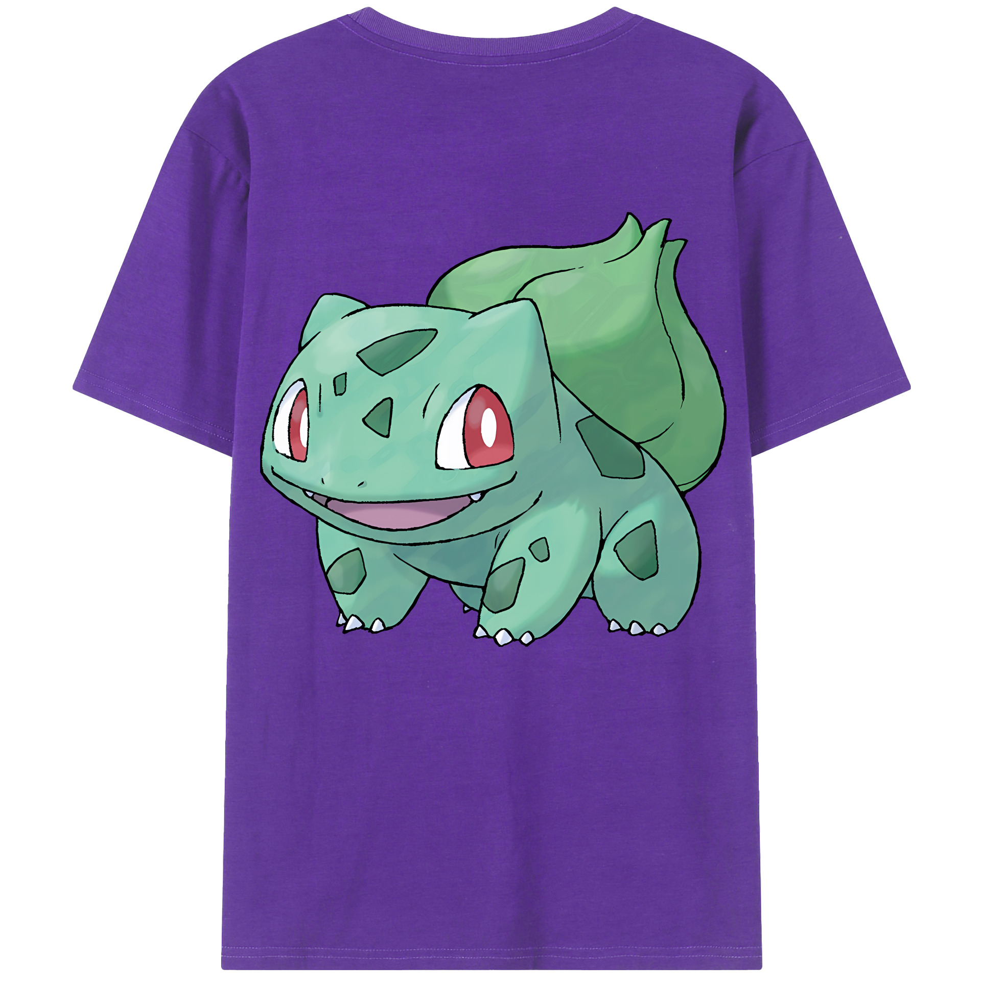 （画像用） ポケットモンスター Pokémon 綿100％半袖Tシャツ（背面プリント）