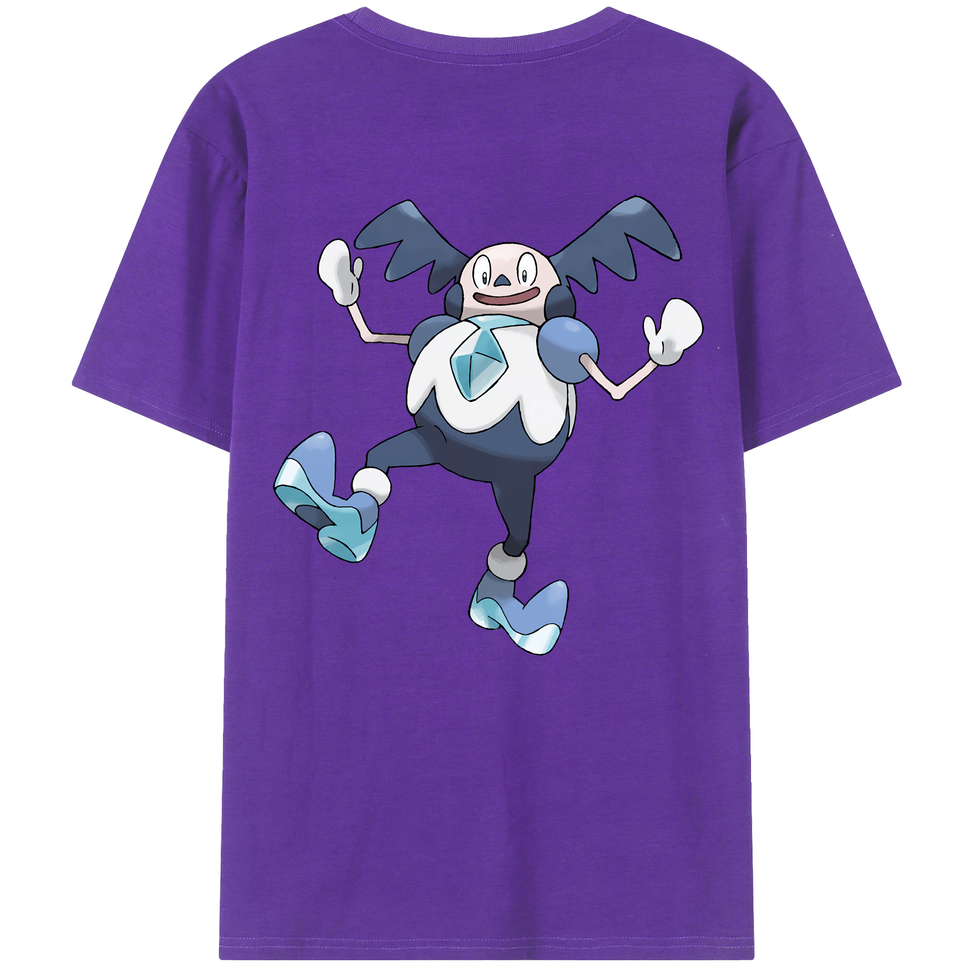 （画像用） ポケットモンスター Pokémon 綿100％半袖Tシャツ（背面プリント）