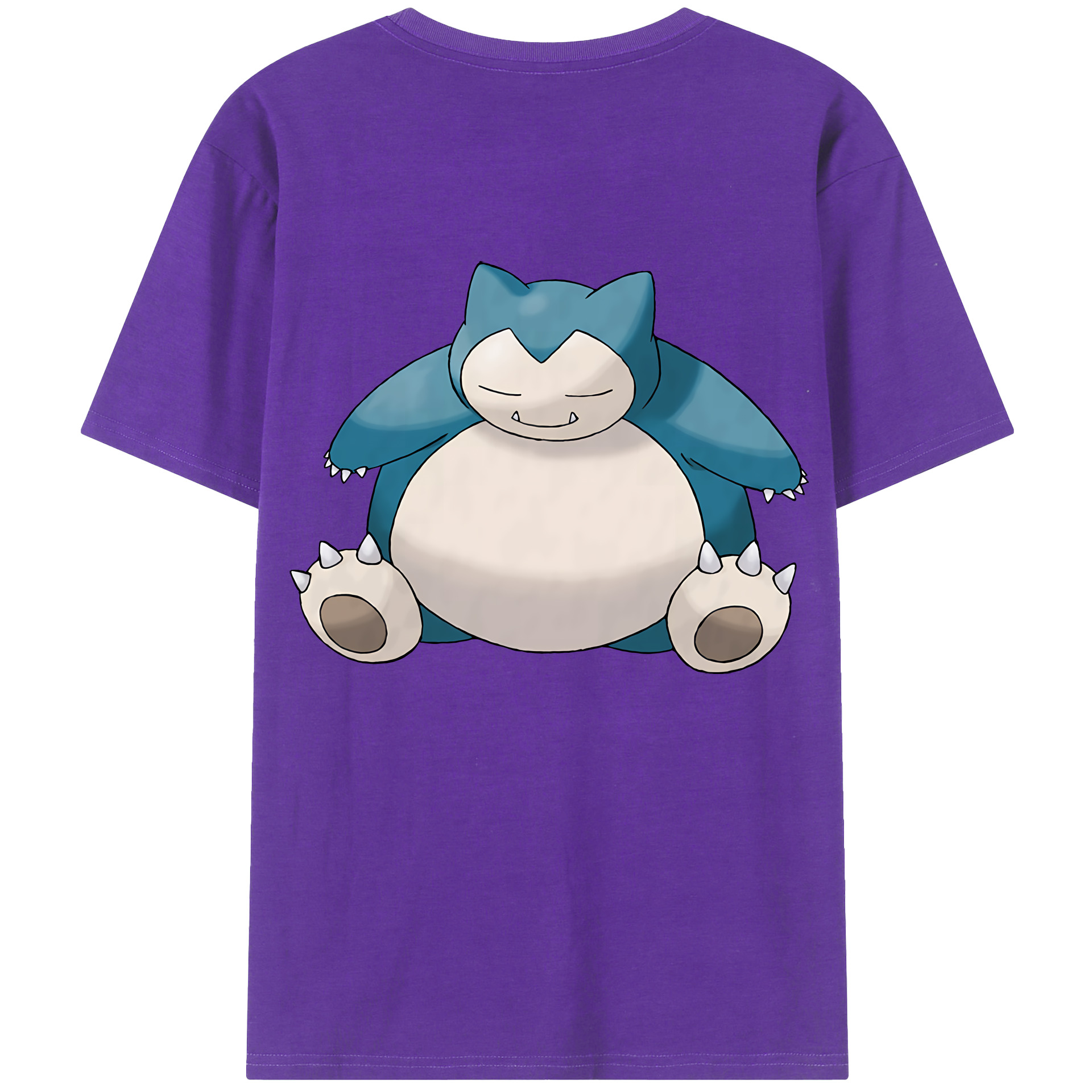 （画像用） ポケットモンスター Pokémon 綿100％半袖Tシャツ（背面プリント）