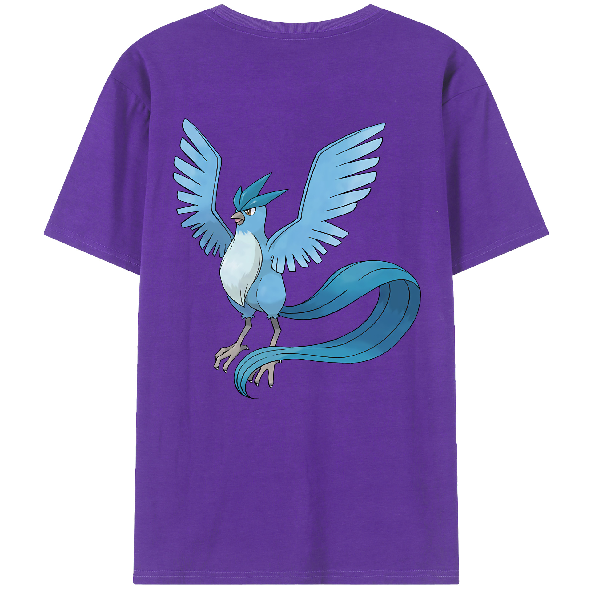 （画像用） ポケットモンスター Pokémon 綿100％半袖Tシャツ（背面プリント）