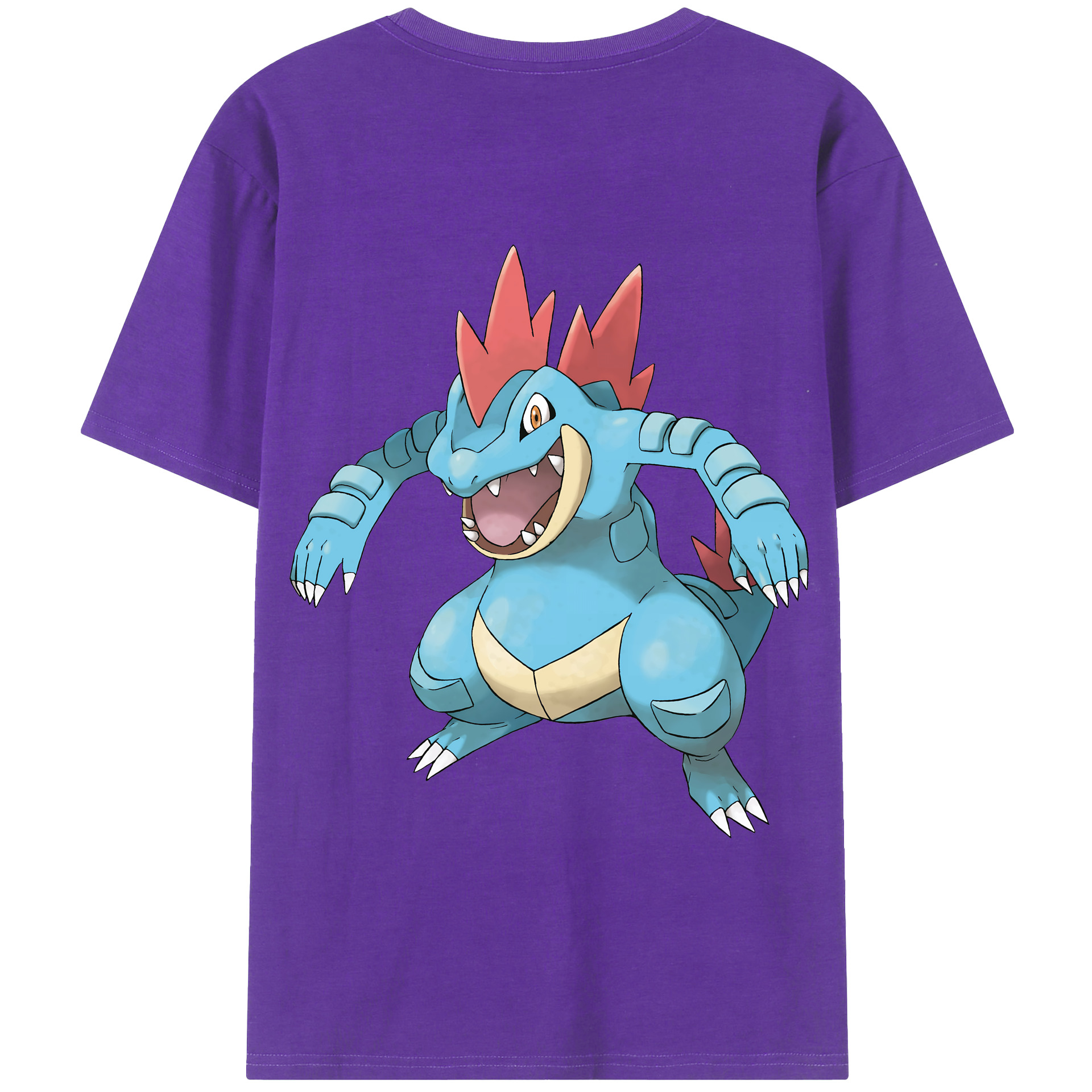 （画像用） ポケットモンスター Pokémon 綿100％半袖Tシャツ（背面プリント）