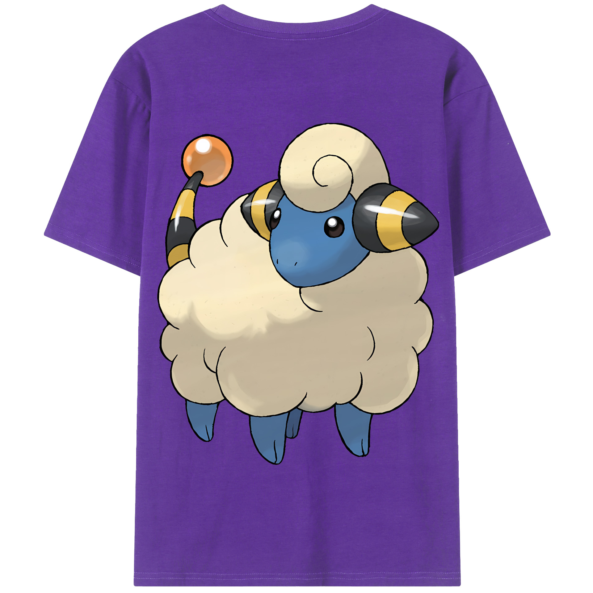 （画像用） ポケットモンスター Pokémon 綿100％半袖Tシャツ（背面プリント）