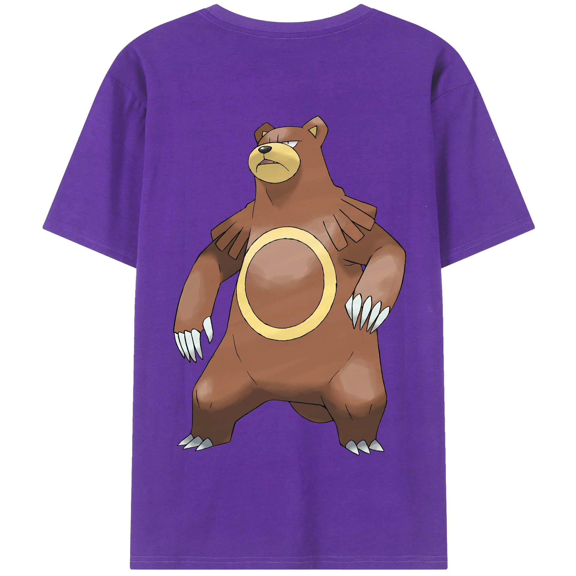 （画像用） ポケットモンスター Pokémon 綿100％半袖Tシャツ（背面プリント）