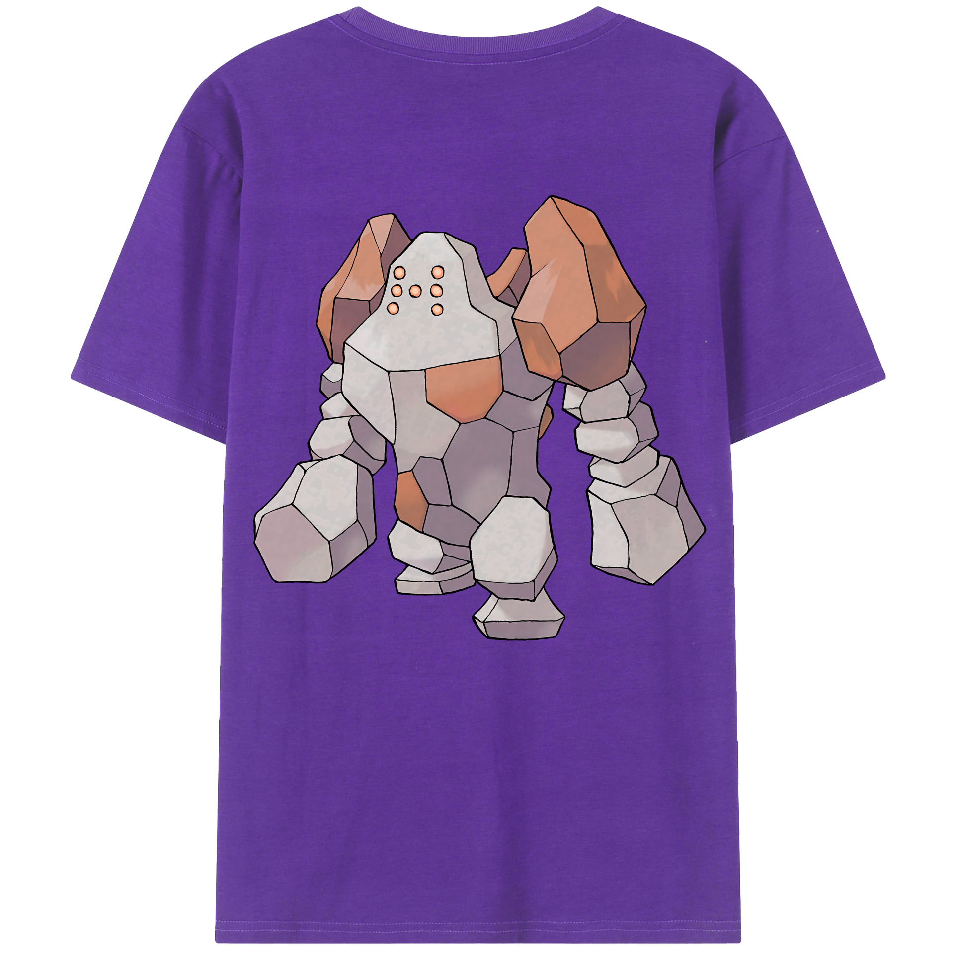 （画像用） ポケットモンスター Pokémon 綿100％半袖Tシャツ（背面プリント）