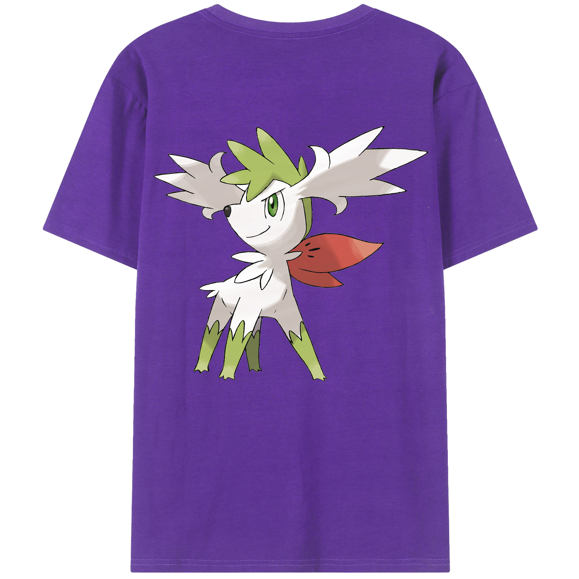 （画像用） ポケットモンスター Pokémon 綿100％半袖Tシャツ（背面プリント）