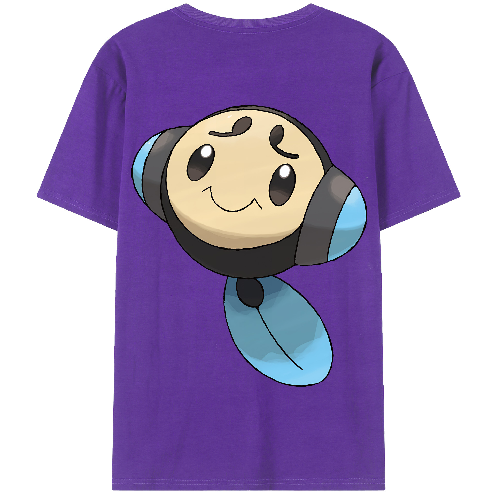 （画像用） ポケットモンスター Pokémon 綿100％半袖Tシャツ（背面プリント）