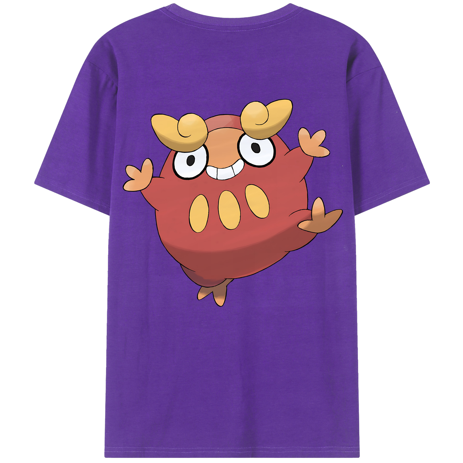 （画像用） ポケットモンスター Pokémon 綿100％半袖Tシャツ（背面プリント）