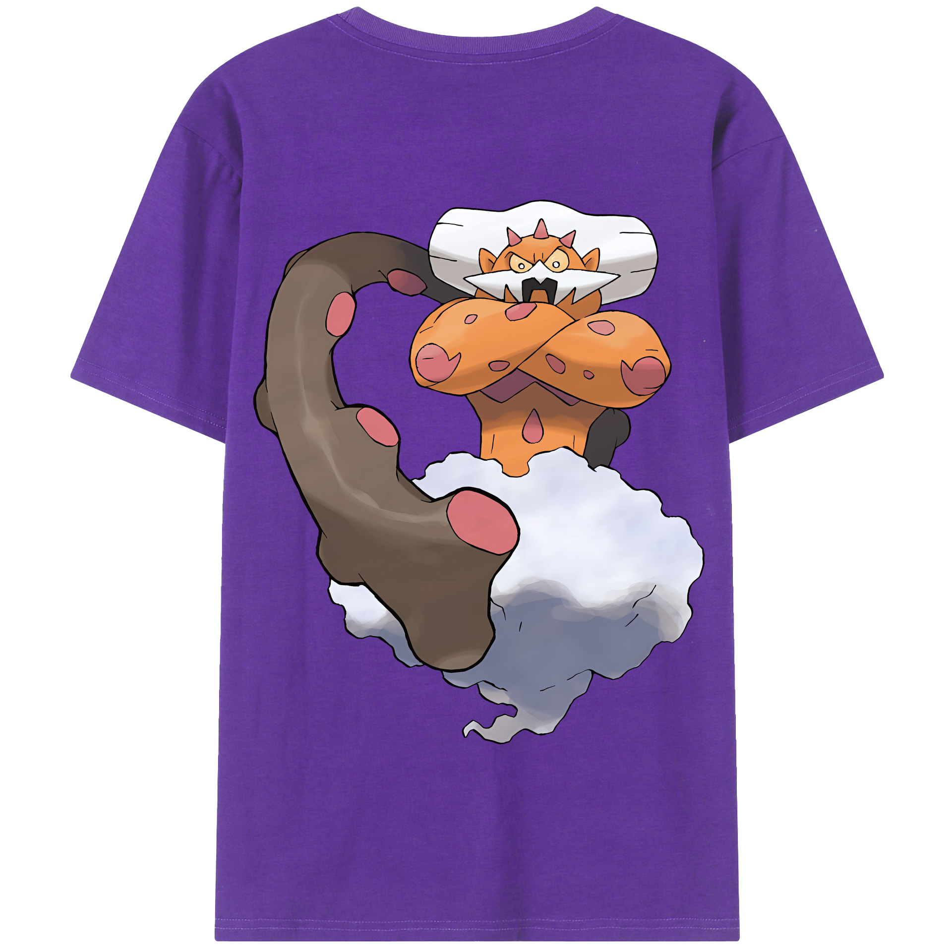 （画像用） ポケットモンスター Pokémon 綿100％半袖Tシャツ（背面プリント）