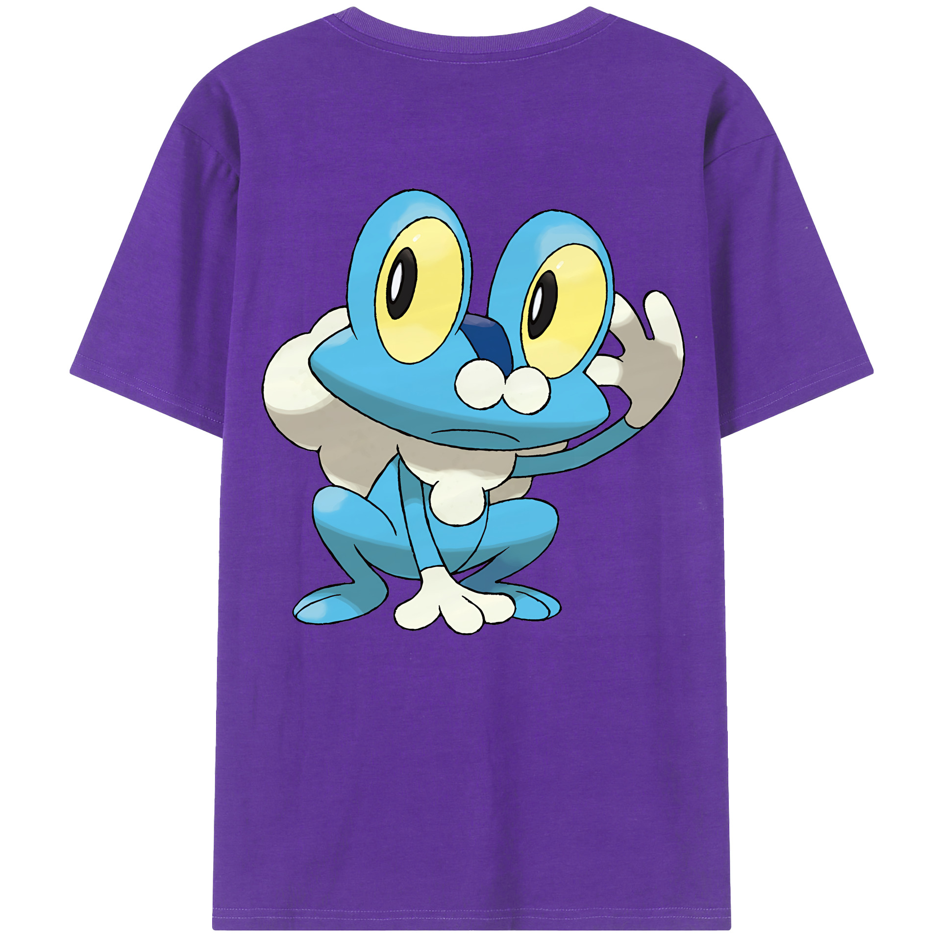 （画像用） ポケットモンスター Pokémon 綿100％半袖Tシャツ（背面プリント）