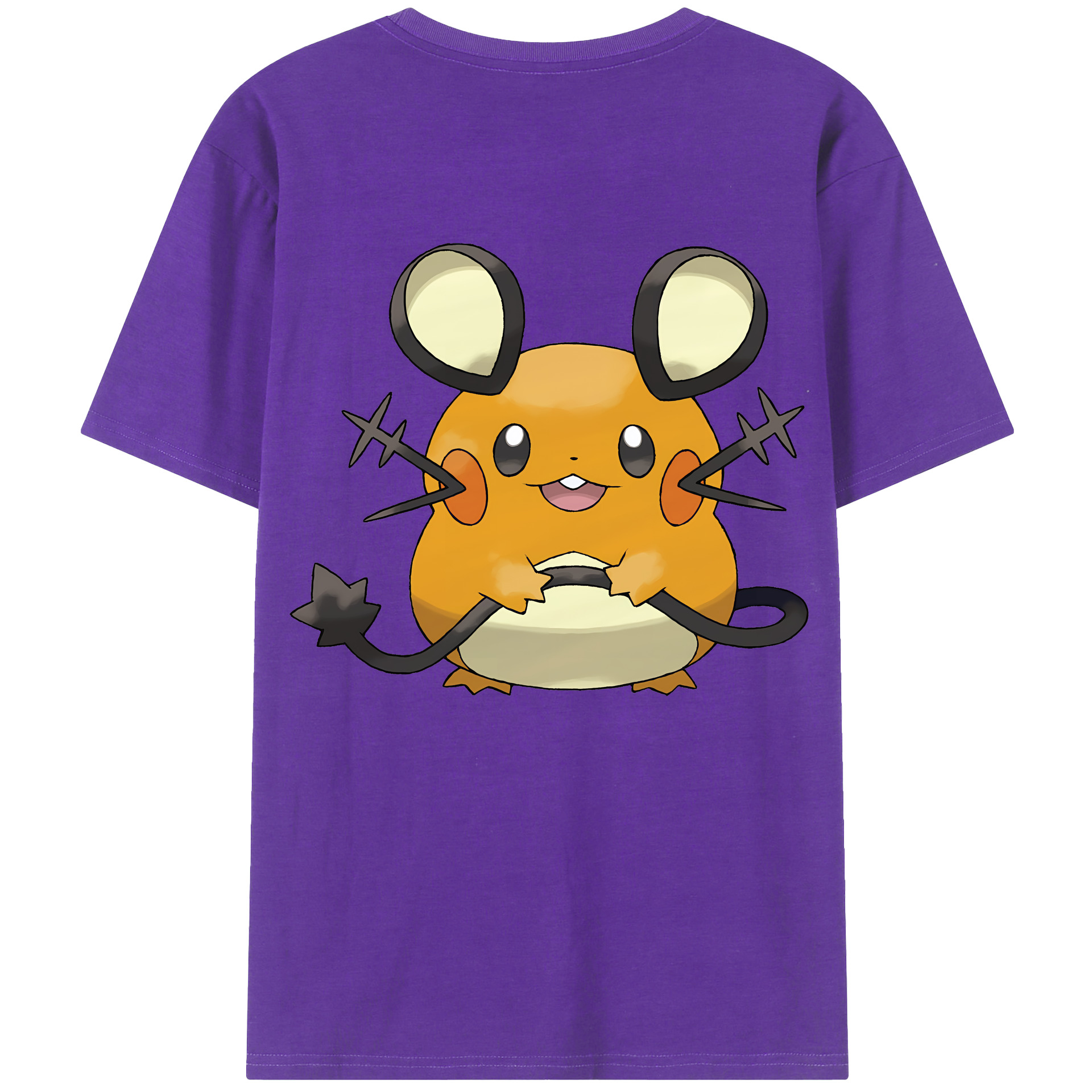（画像用） ポケットモンスター Pokémon 綿100％半袖Tシャツ（背面プリント）