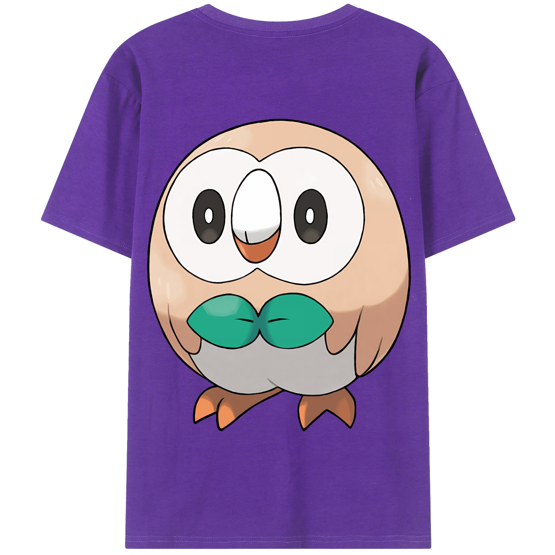 （画像用） ポケットモンスター Pokémon 綿100％半袖Tシャツ（背面プリント）