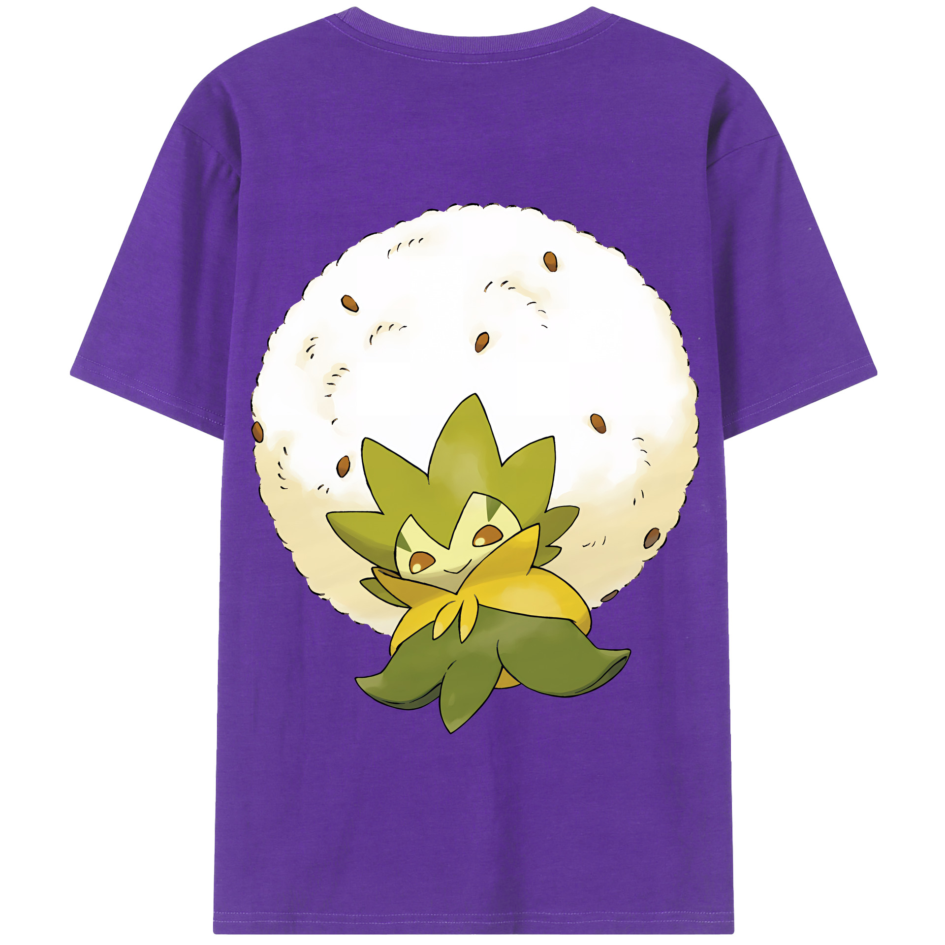 （画像用） ポケットモンスター Pokémon 綿100％半袖Tシャツ（背面プリント）