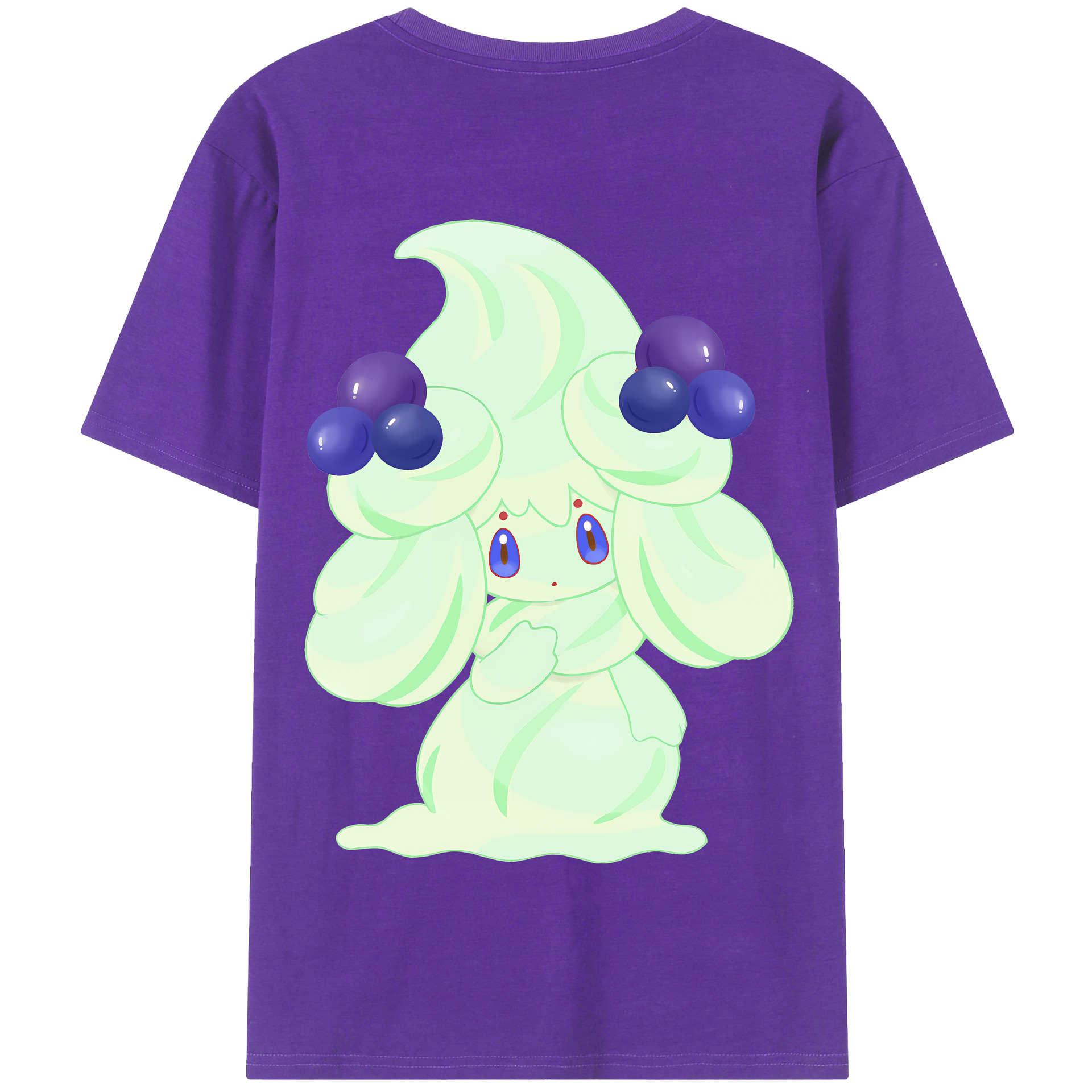 （画像用） ポケットモンスター Pokémon 綿100％半袖Tシャツ（背面プリント）