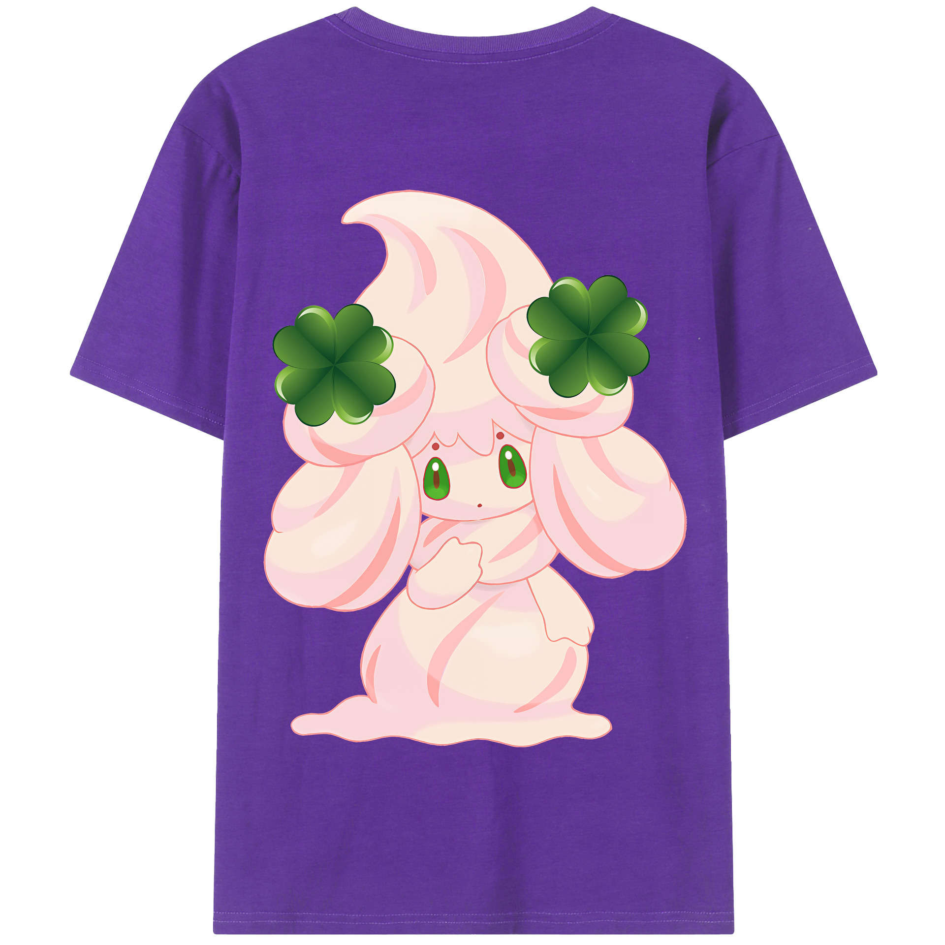 （画像用） ポケットモンスター Pokémon 綿100％半袖Tシャツ（背面プリント）