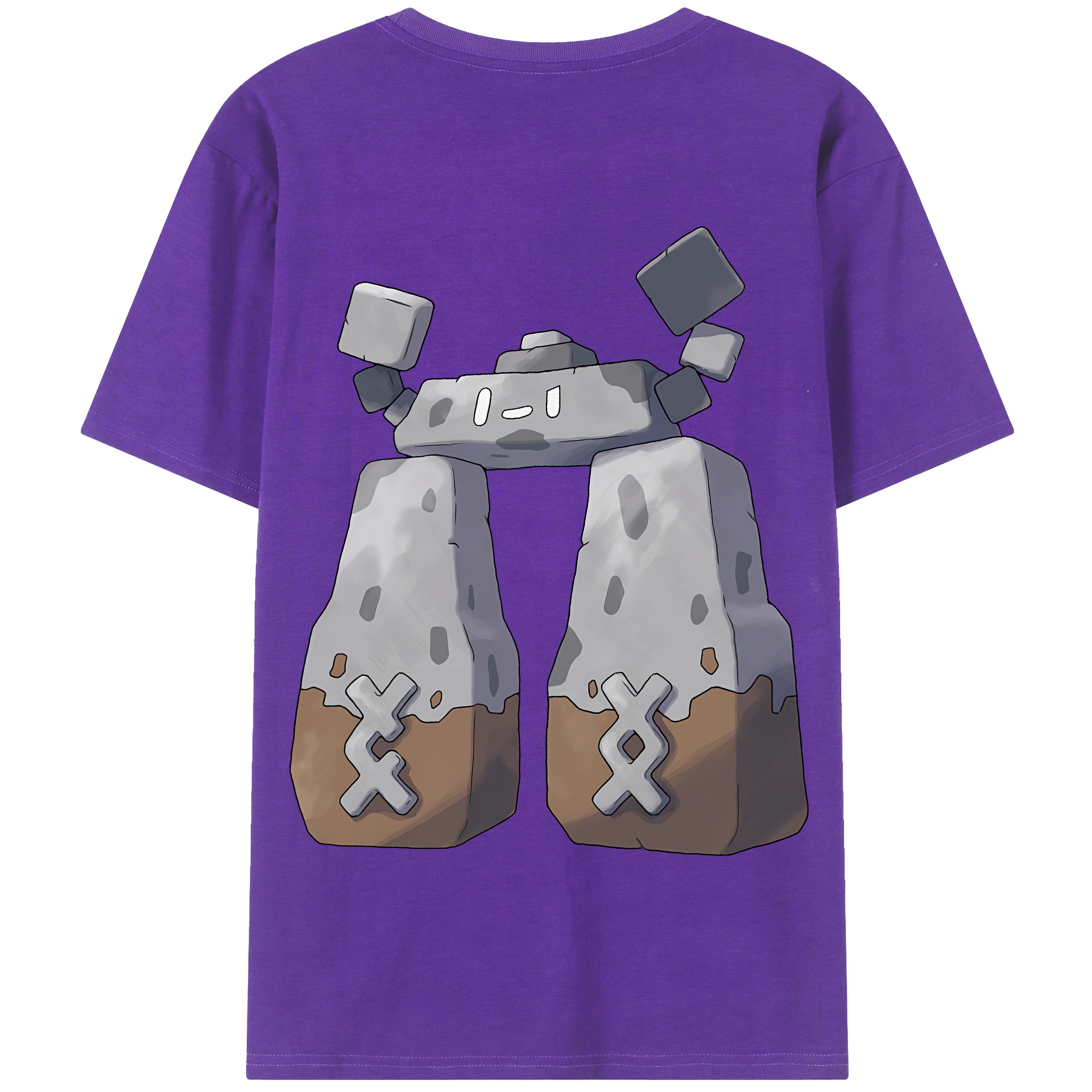 （画像用） ポケットモンスター Pokémon 綿100％半袖Tシャツ（背面プリント）