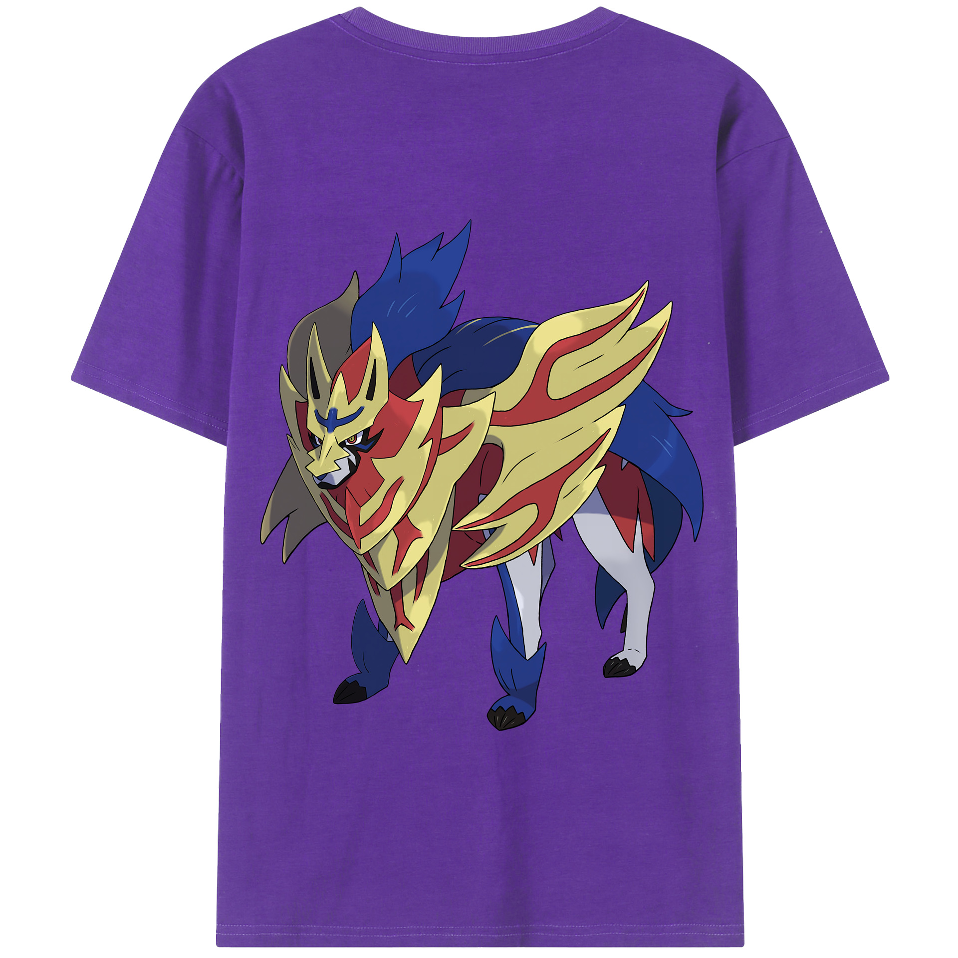 （画像用） ポケットモンスター Pokémon 綿100％半袖Tシャツ（背面プリント）