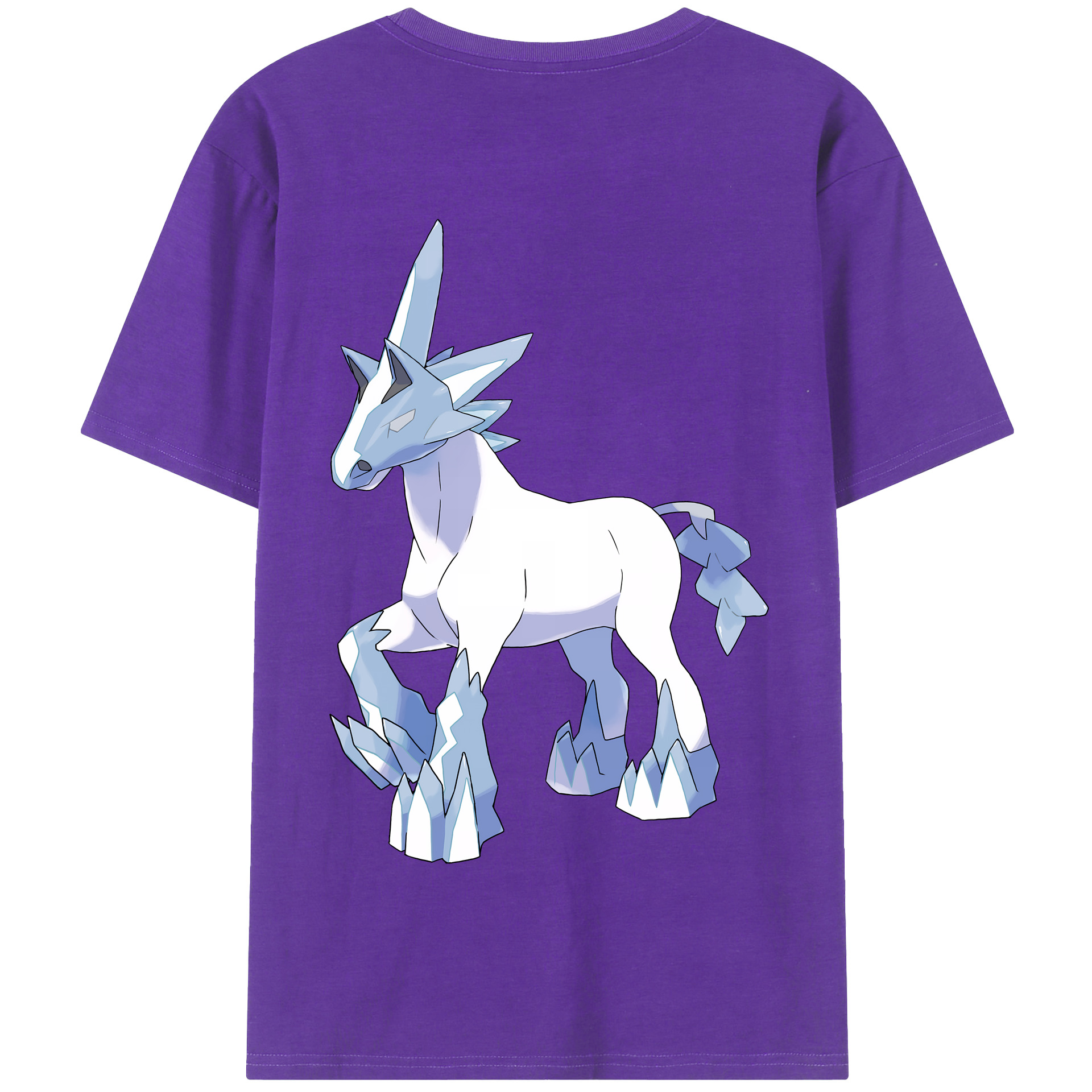 （画像用） ポケットモンスター Pokémon 綿100％半袖Tシャツ（背面プリント）