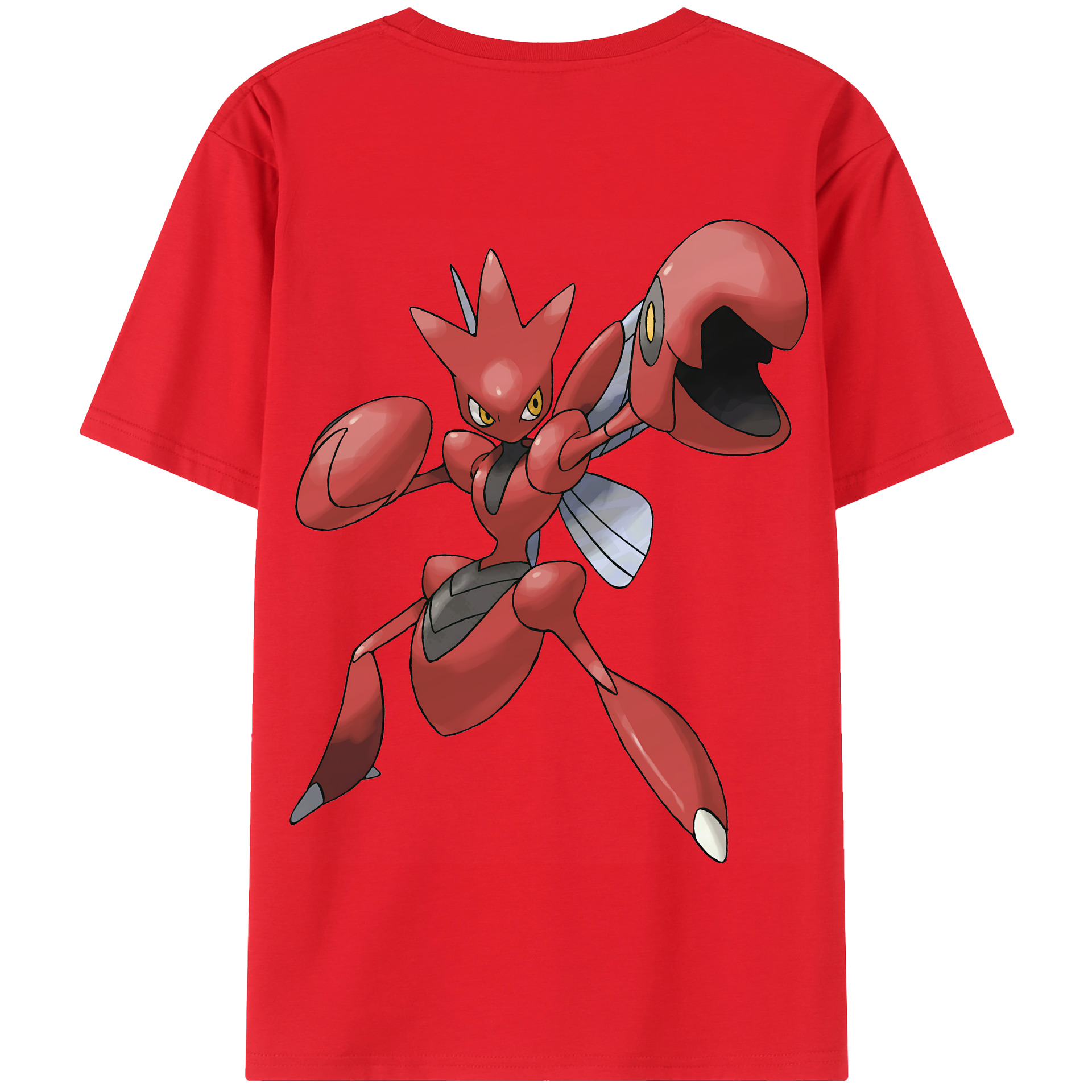 （画像用） ポケットモンスター Pokémon 綿100％半袖Tシャツ（背面プリント）