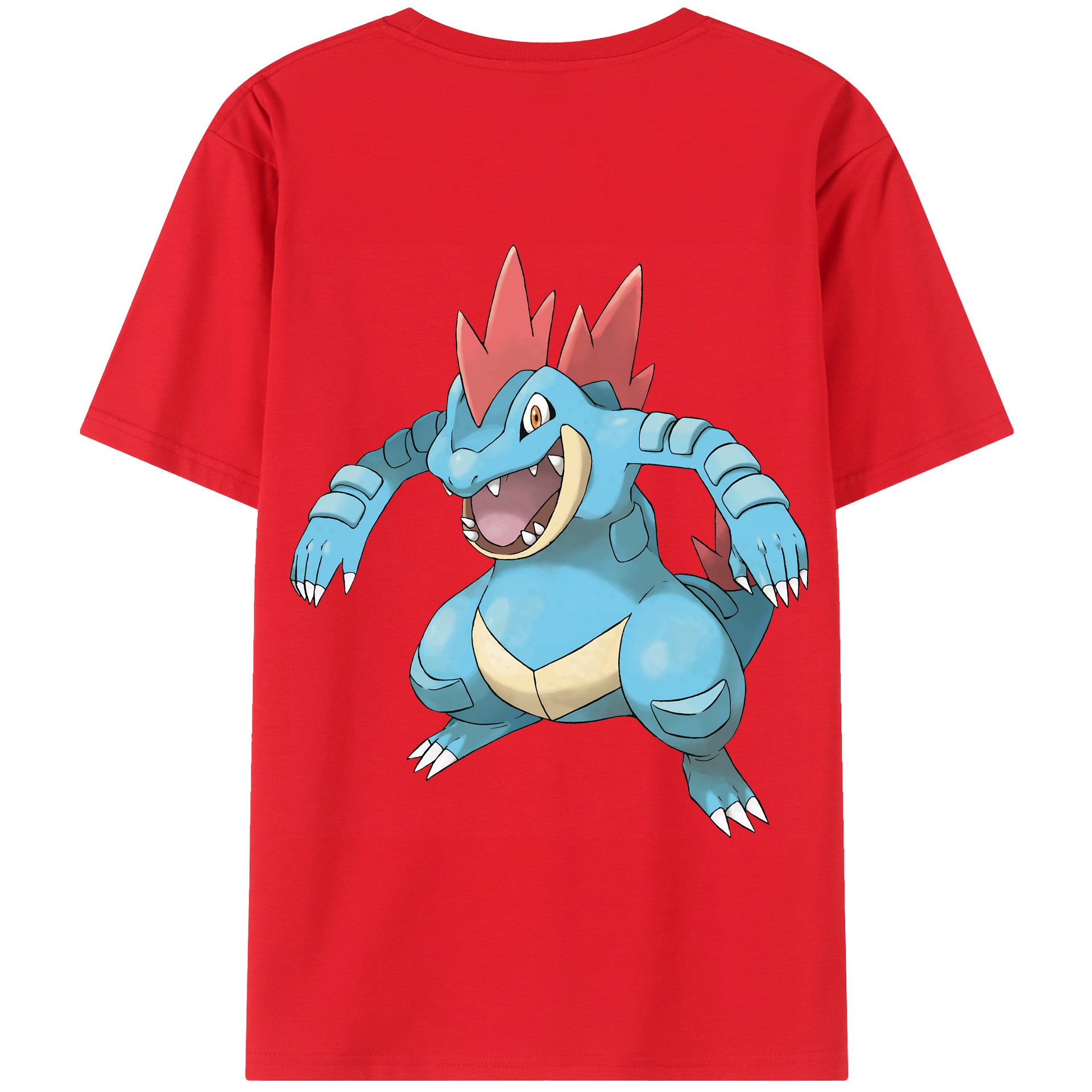 （画像用） ポケットモンスター Pokémon 綿100％半袖Tシャツ（背面プリント）
