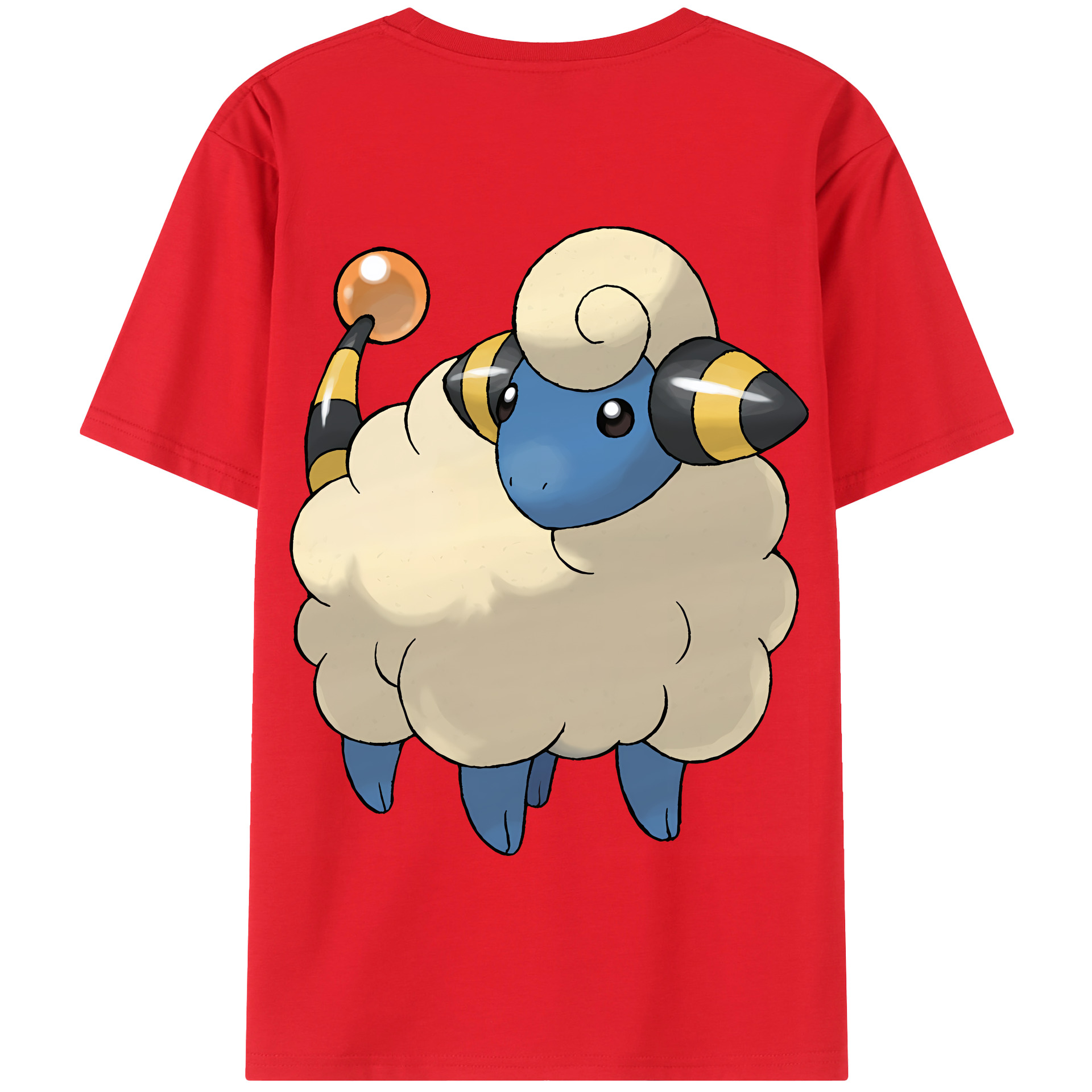 （画像用） ポケットモンスター Pokémon 綿100％半袖Tシャツ（背面プリント）