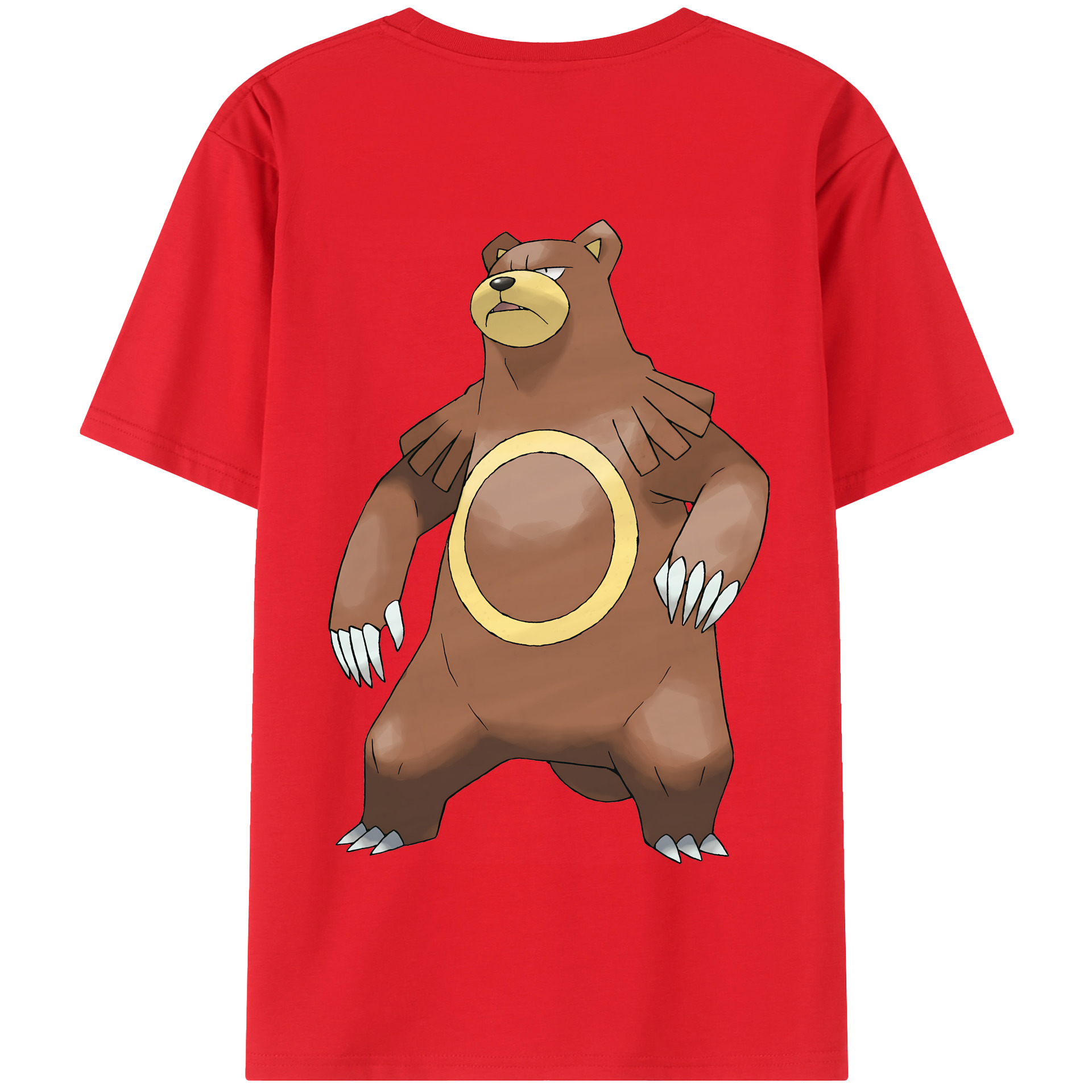 （画像用） ポケットモンスター Pokémon 綿100％半袖Tシャツ（背面プリント）