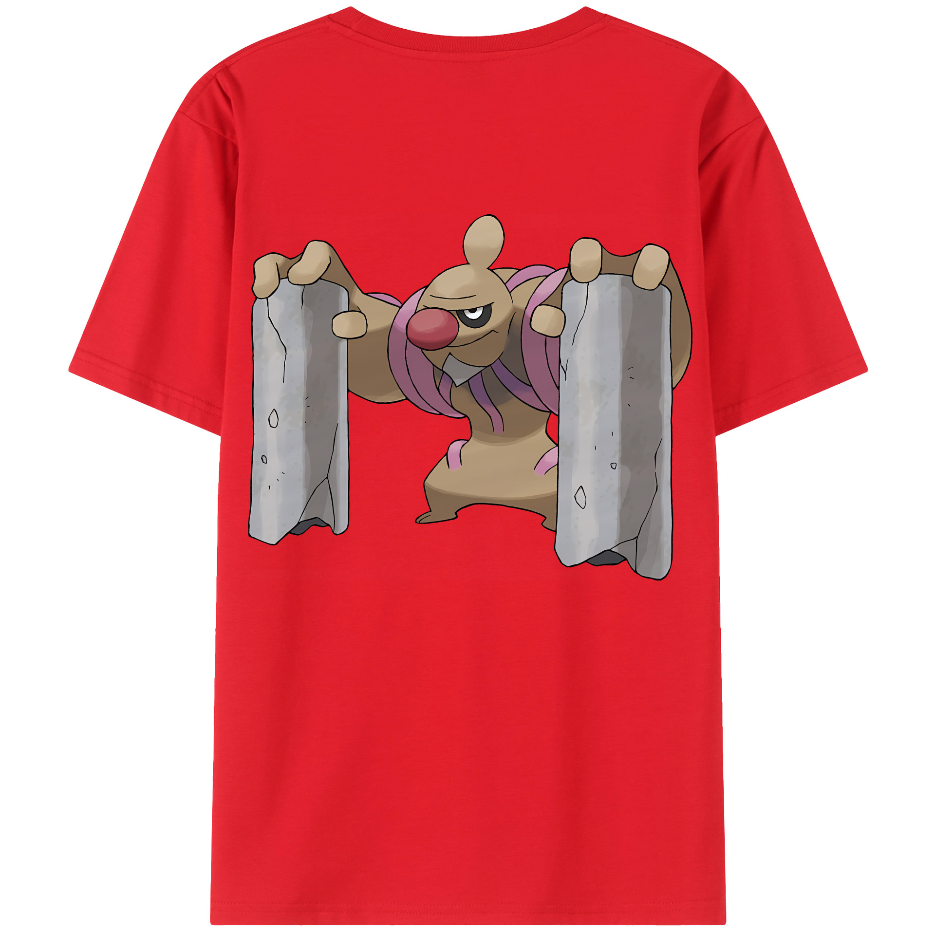（画像用） ポケットモンスター Pokémon 綿100％半袖Tシャツ（背面プリント）