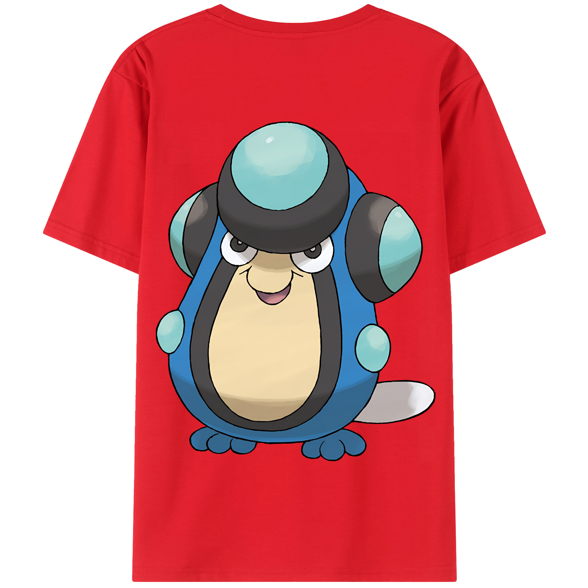 （画像用） ポケットモンスター Pokémon 綿100％半袖Tシャツ（背面プリント）