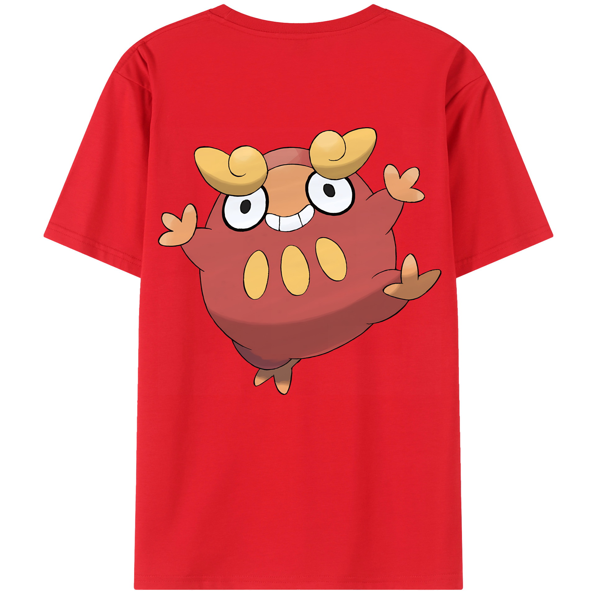 （画像用） ポケットモンスター Pokémon 綿100％半袖Tシャツ（背面プリント）