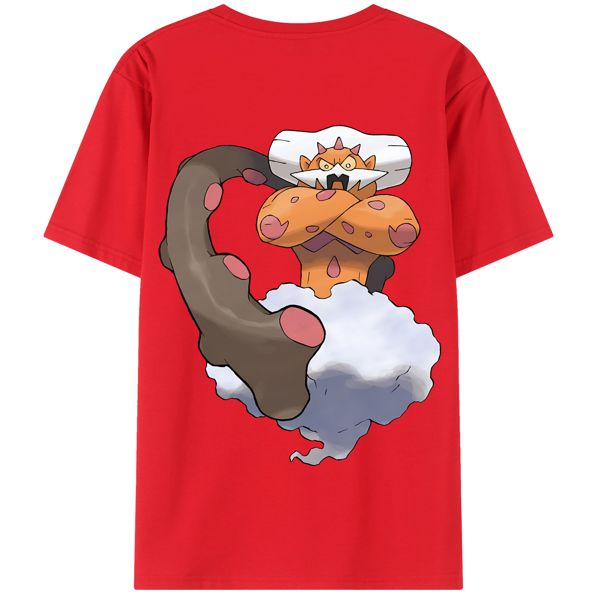 （画像用） ポケットモンスター Pokémon 綿100％半袖Tシャツ（背面プリント）