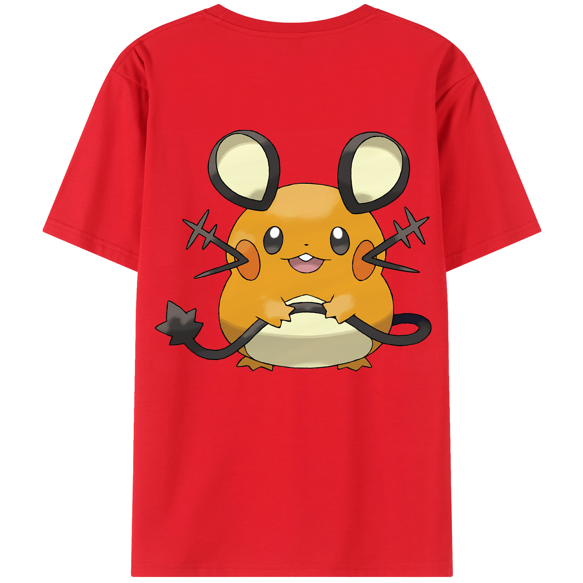 （画像用） ポケットモンスター Pokémon 綿100％半袖Tシャツ（背面プリント）