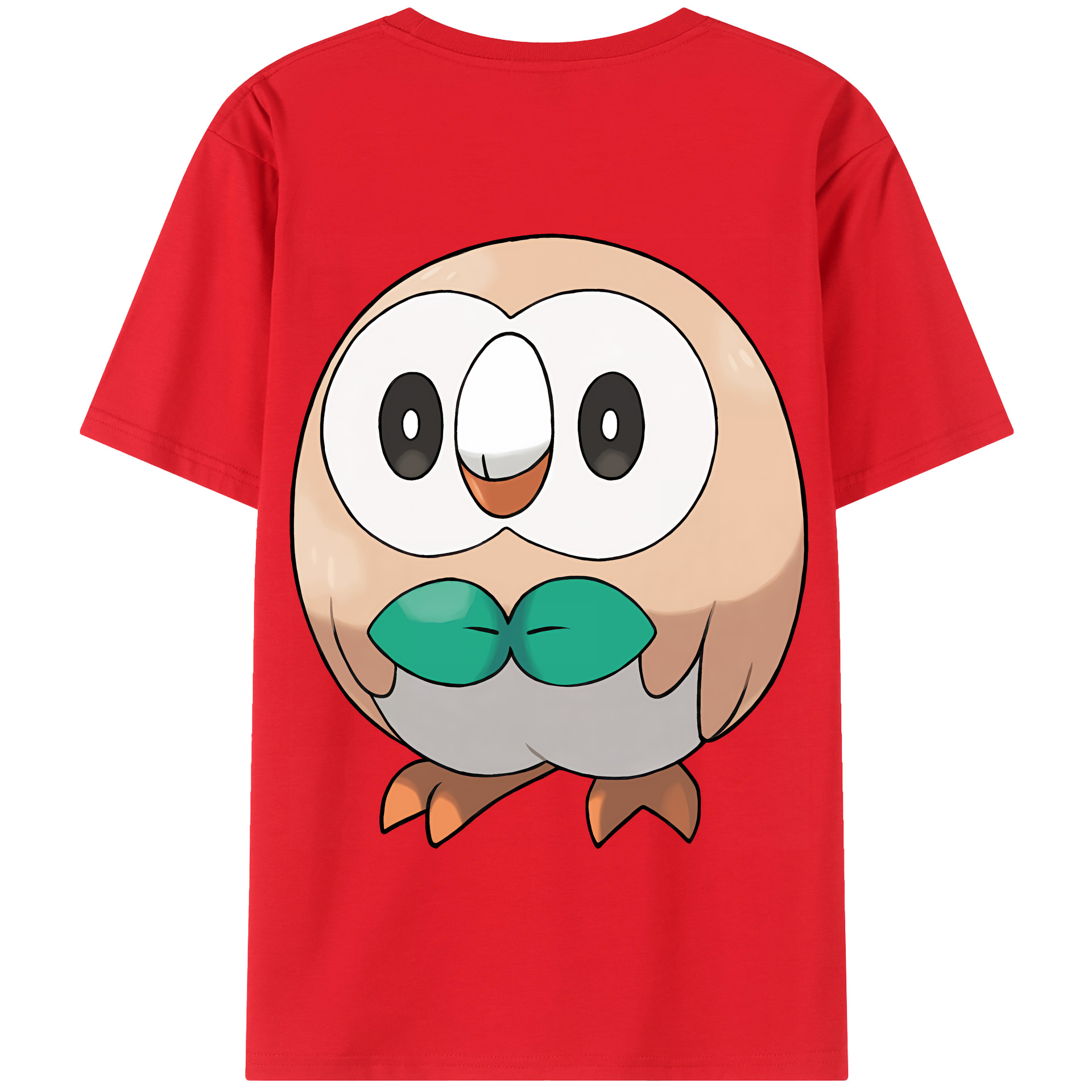 （画像用） ポケットモンスター Pokémon 綿100％半袖Tシャツ（背面プリント）