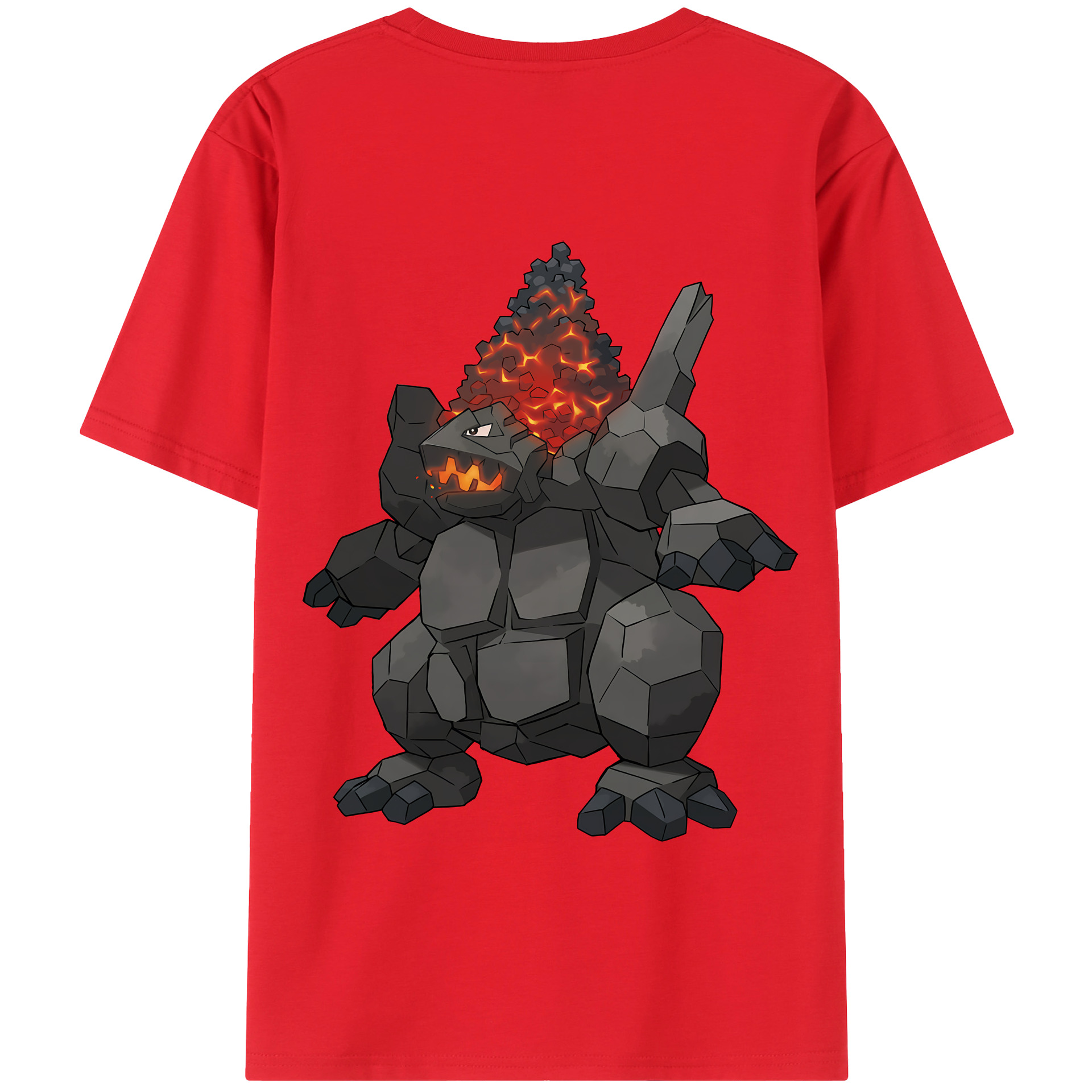（画像用） ポケットモンスター Pokémon 綿100％半袖Tシャツ（背面プリント）