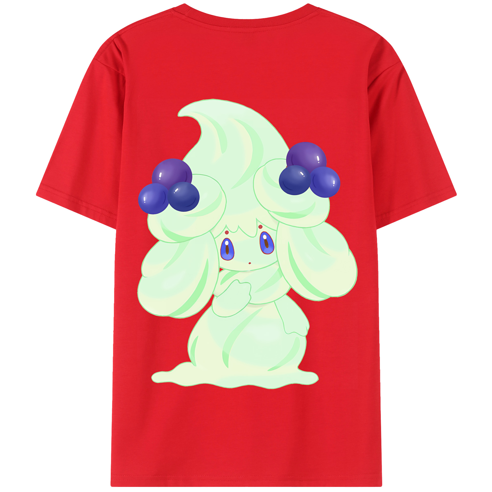（画像用） ポケットモンスター Pokémon 綿100％半袖Tシャツ（背面プリント）