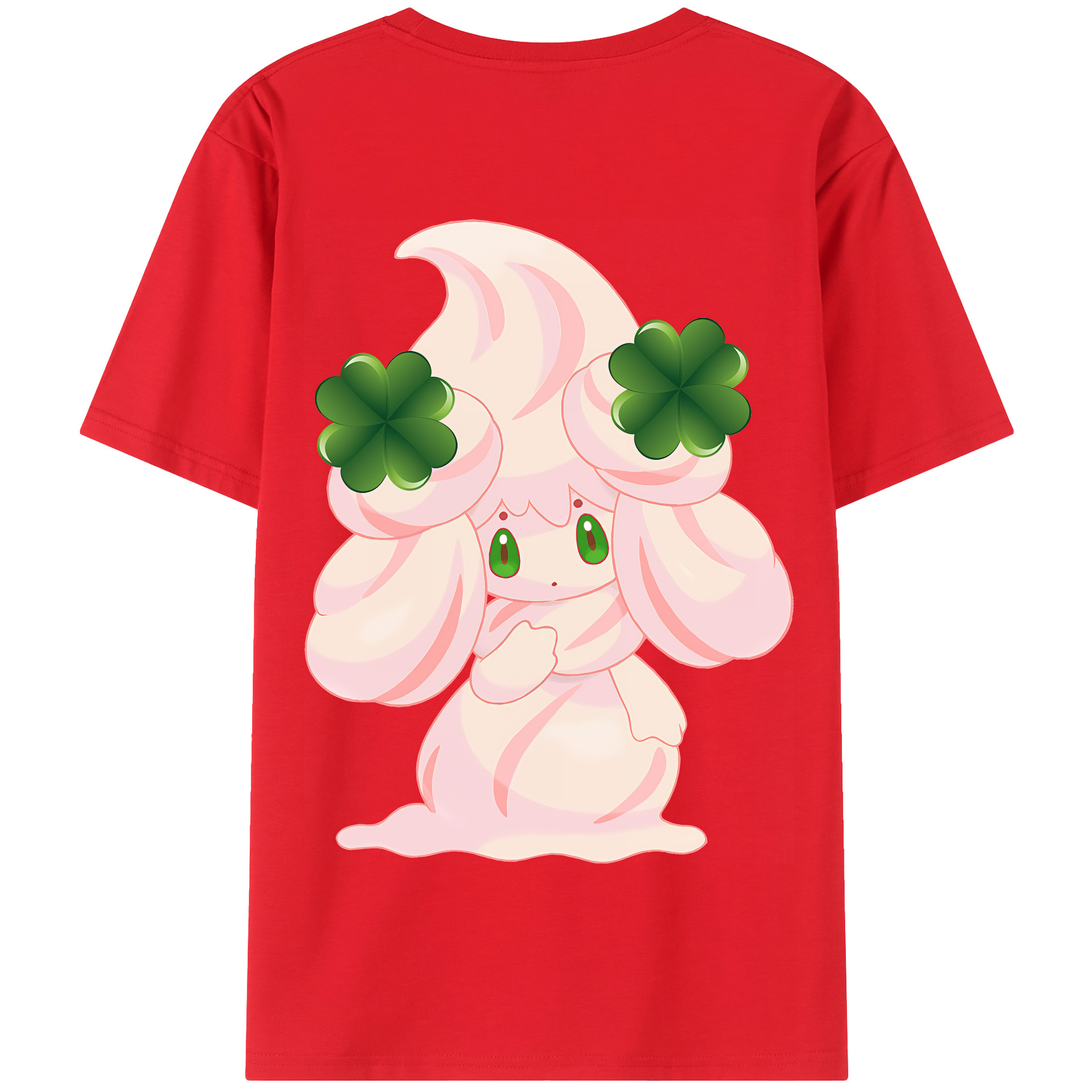 （画像用） ポケットモンスター Pokémon 綿100％半袖Tシャツ（背面プリント）