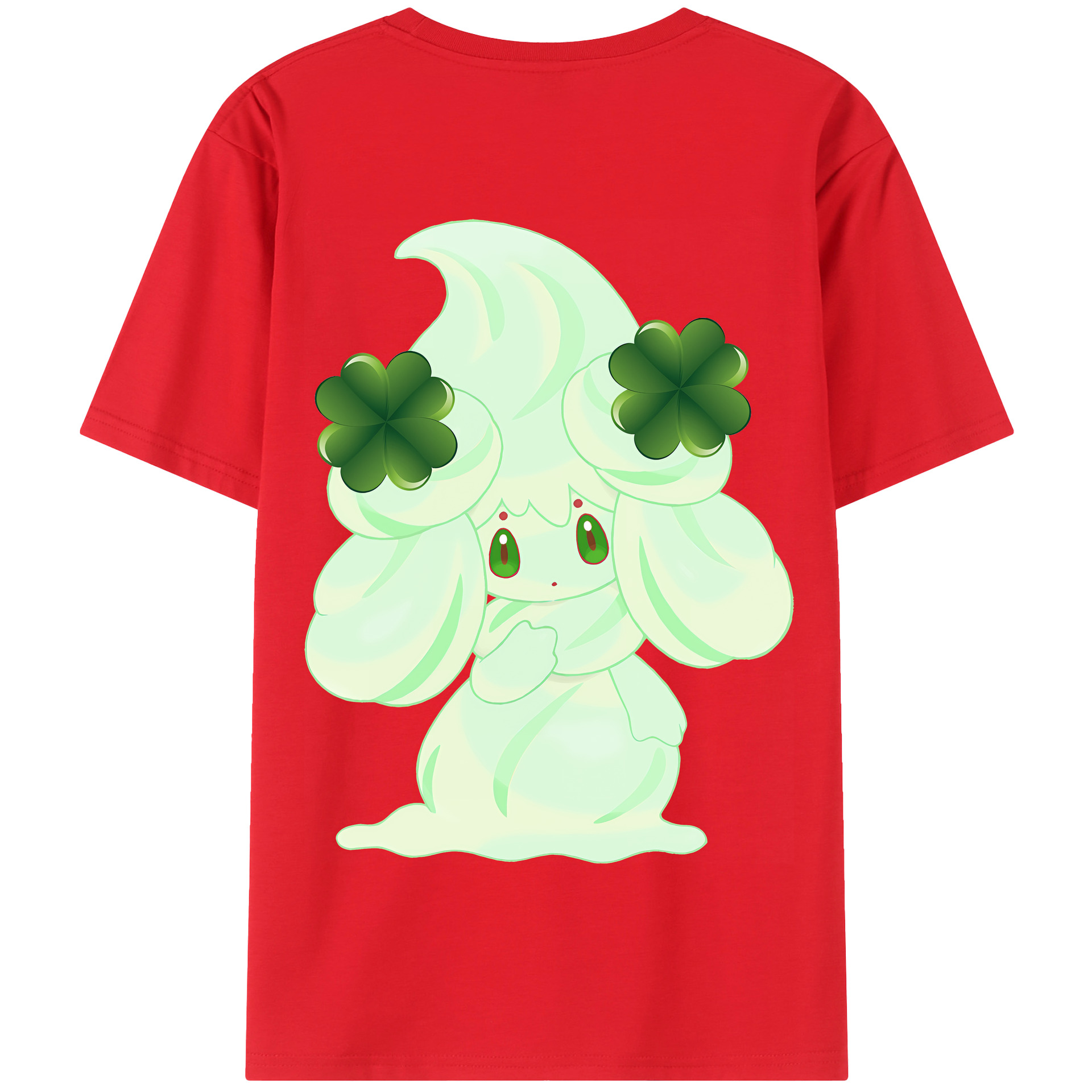 （画像用） ポケットモンスター Pokémon 綿100％半袖Tシャツ（背面プリント）