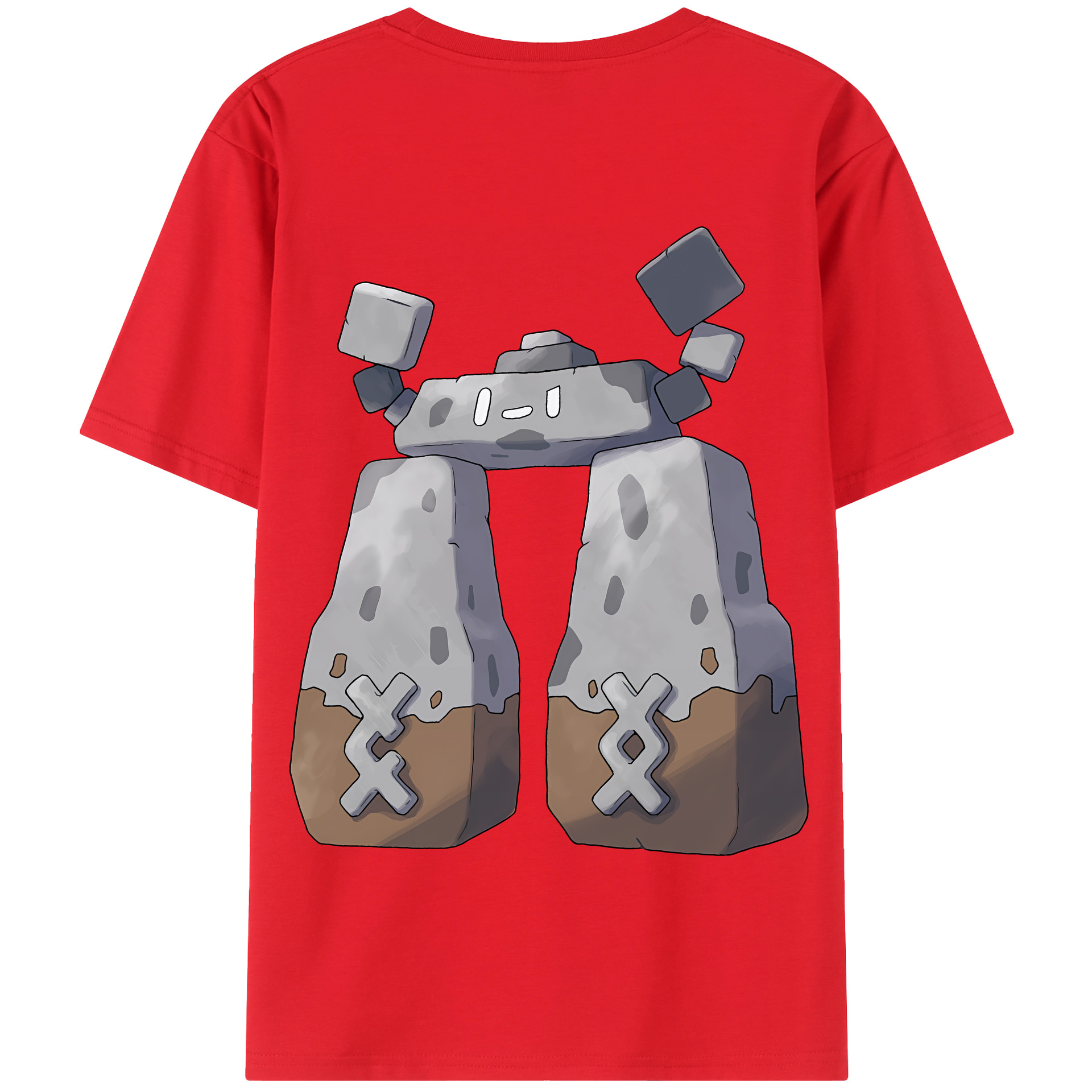 （画像用） ポケットモンスター Pokémon 綿100％半袖Tシャツ（背面プリント）