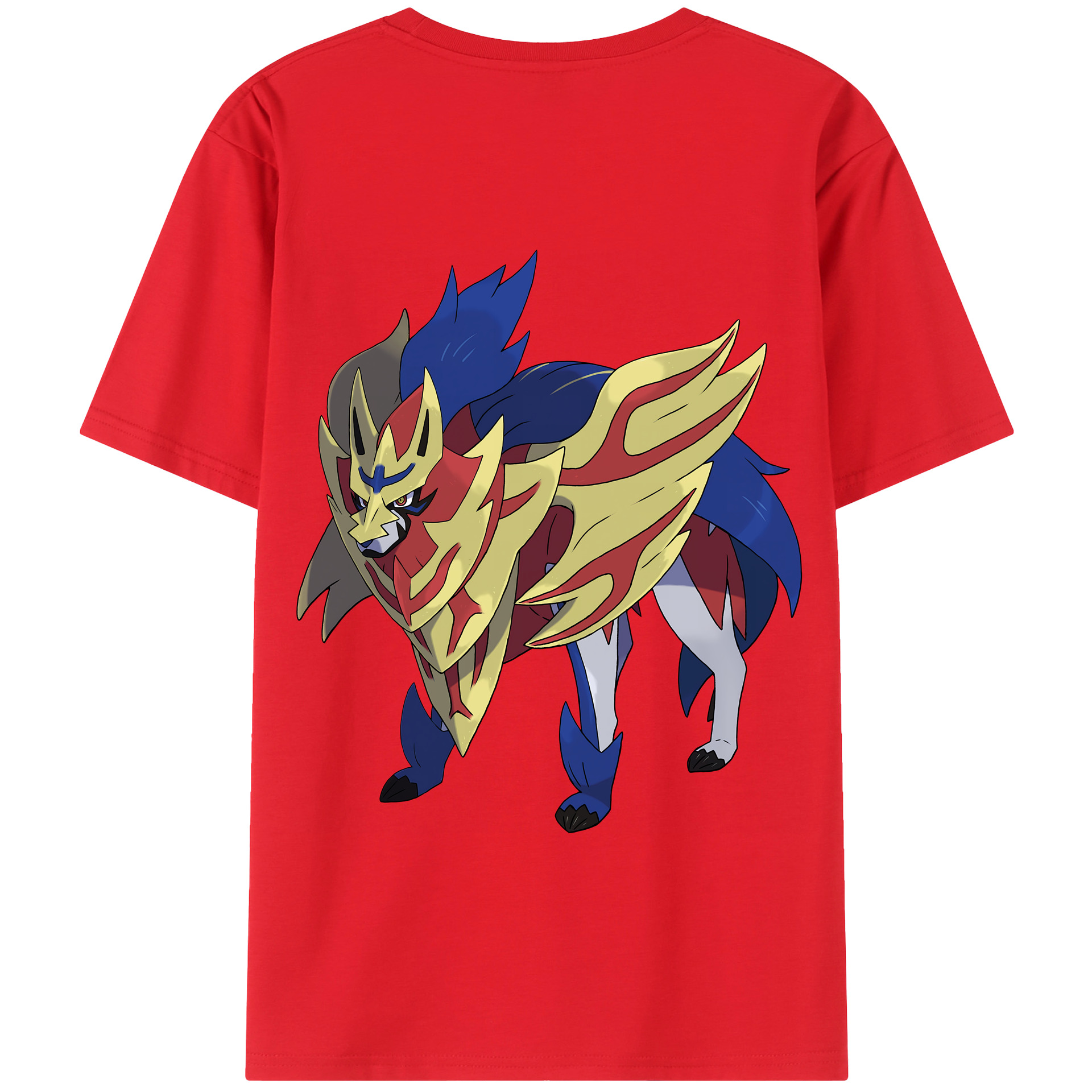 （画像用） ポケットモンスター Pokémon 綿100％半袖Tシャツ（背面プリント）
