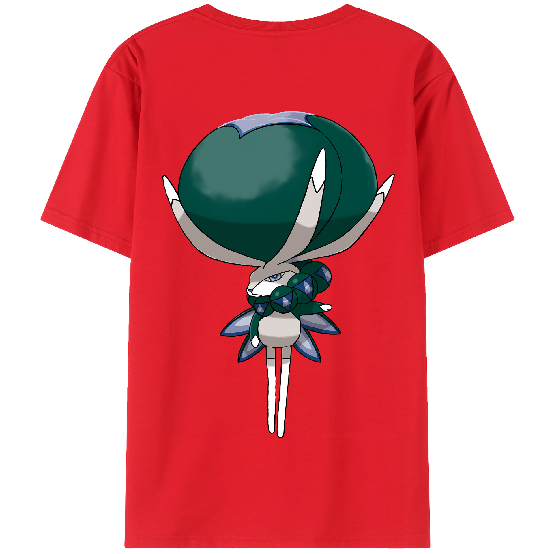 （画像用） ポケットモンスター Pokémon 綿100％半袖Tシャツ（背面プリント）