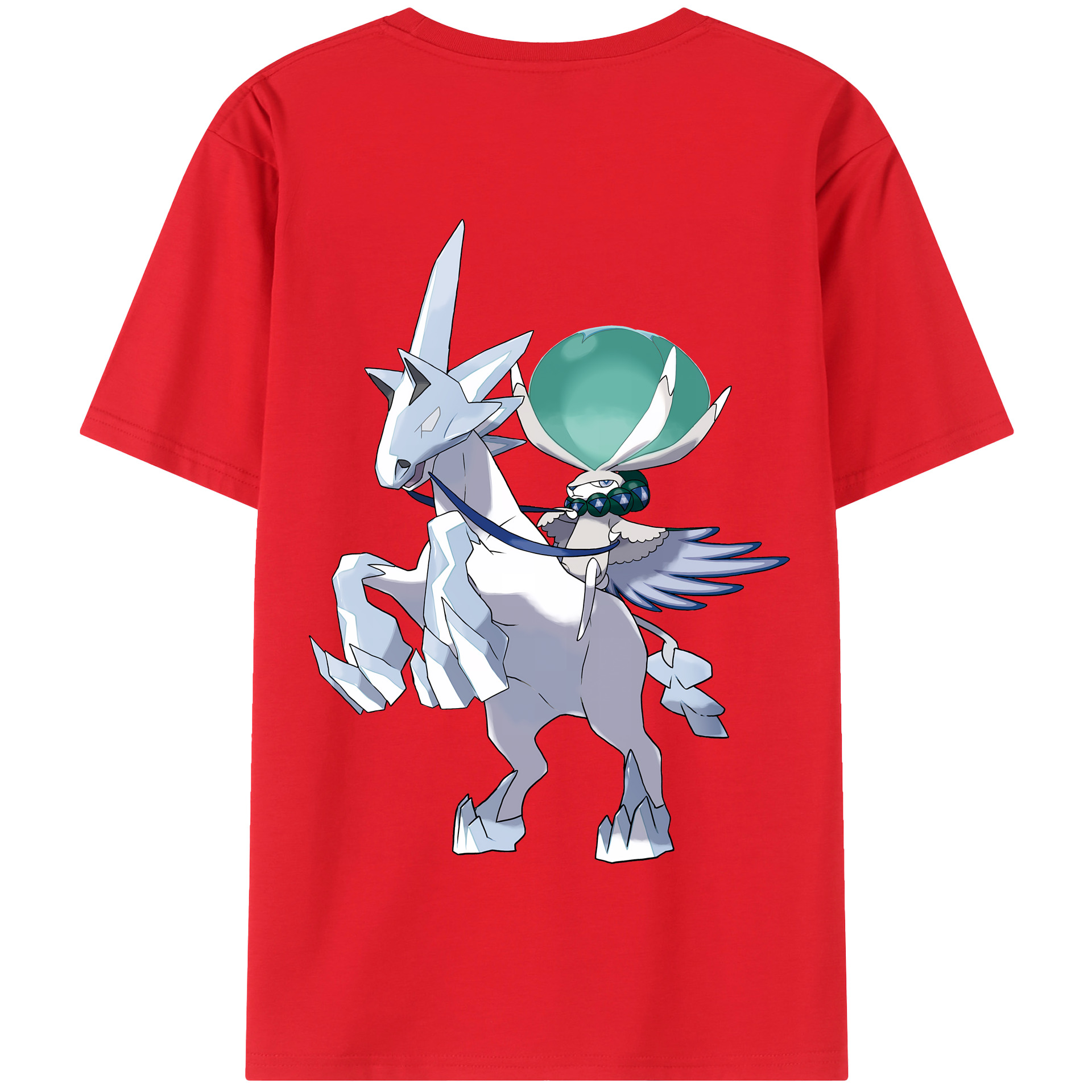 （画像用） ポケットモンスター Pokémon 綿100％半袖Tシャツ（背面プリント）