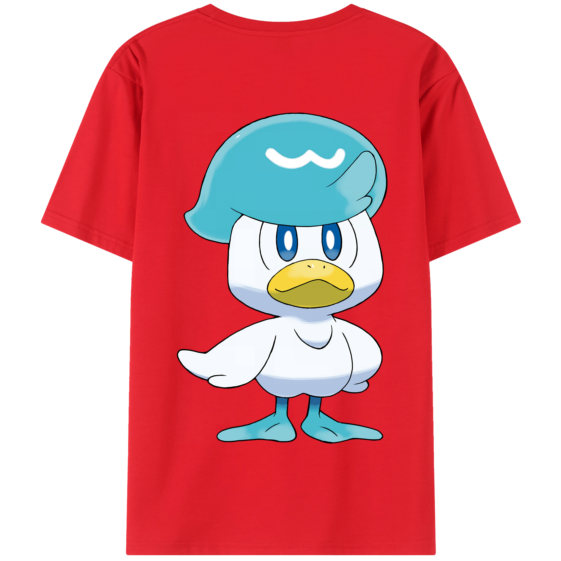 （画像用） ポケットモンスター Pokémon 綿100％半袖Tシャツ（背面プリント）