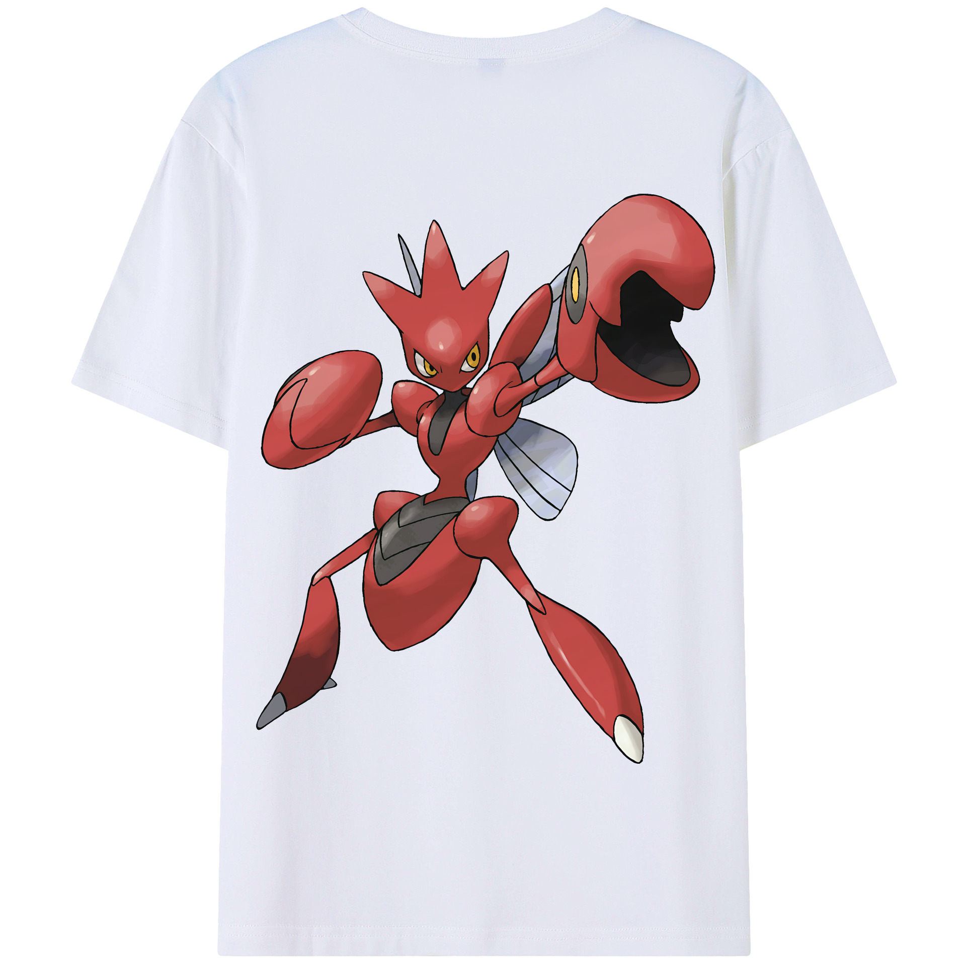 （画像用） ポケットモンスター Pokémon 綿100％半袖Tシャツ（背面プリント）