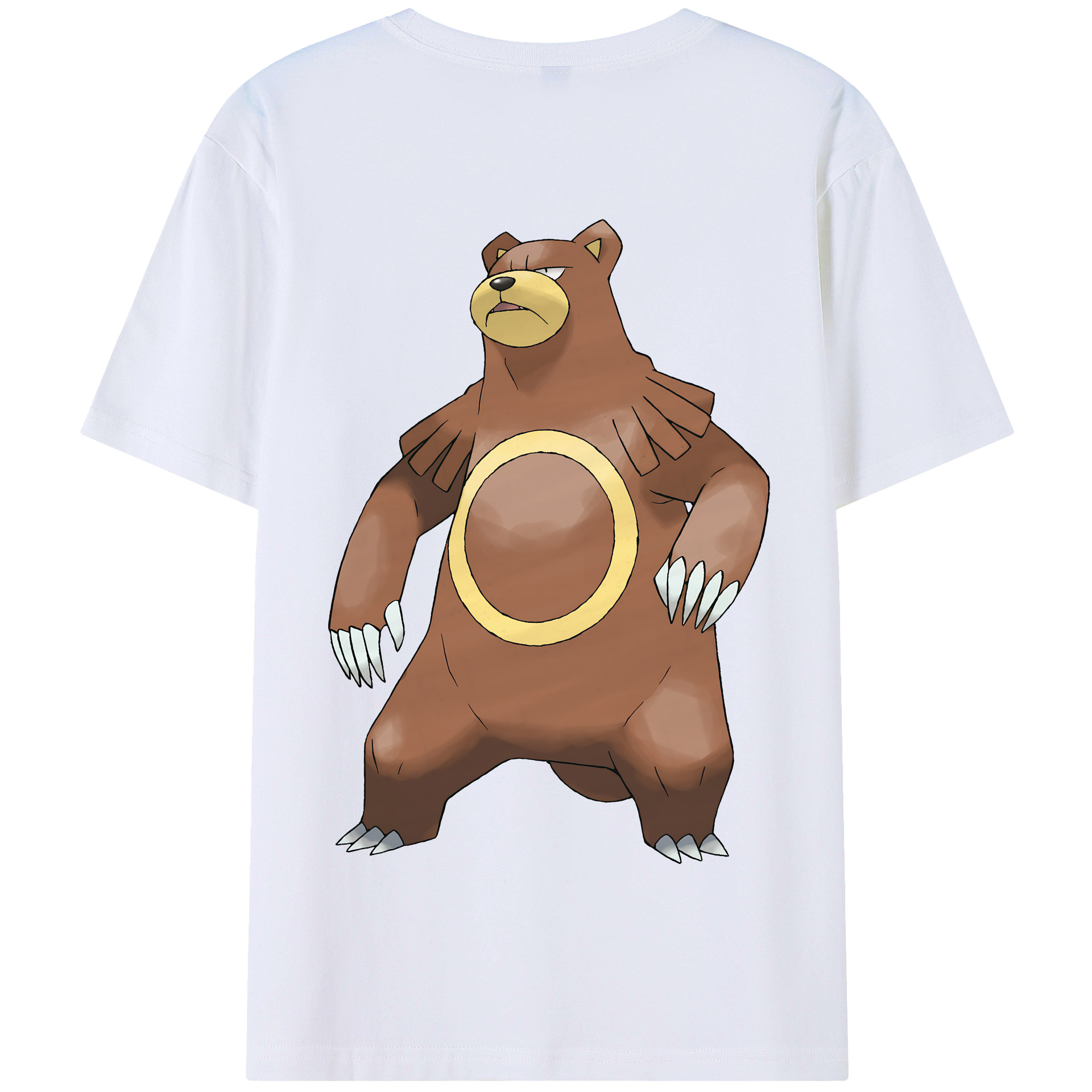 （画像用） ポケットモンスター Pokémon 綿100％半袖Tシャツ（背面プリント）