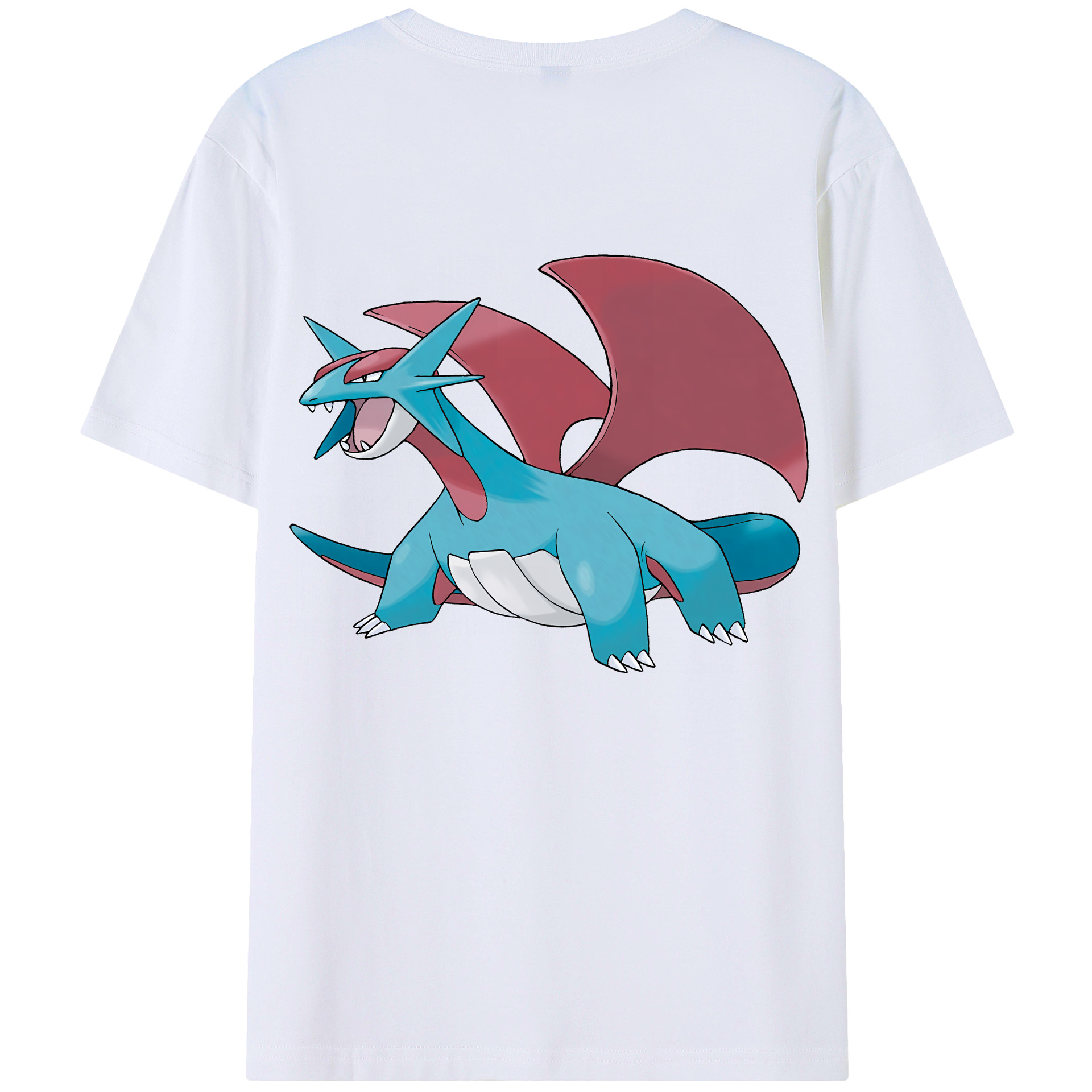 （画像用） ポケットモンスター Pokémon 綿100％半袖Tシャツ（背面プリント）