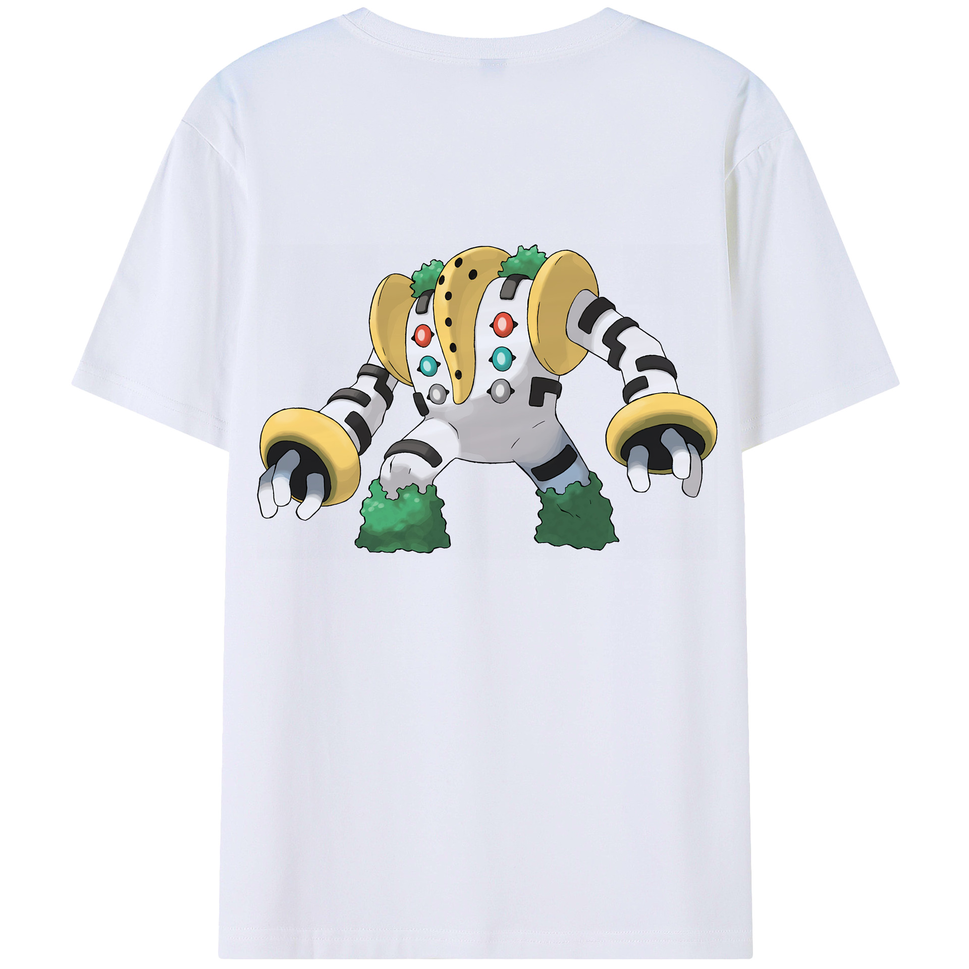 （画像用） ポケットモンスター Pokémon 綿100％半袖Tシャツ（背面プリント）