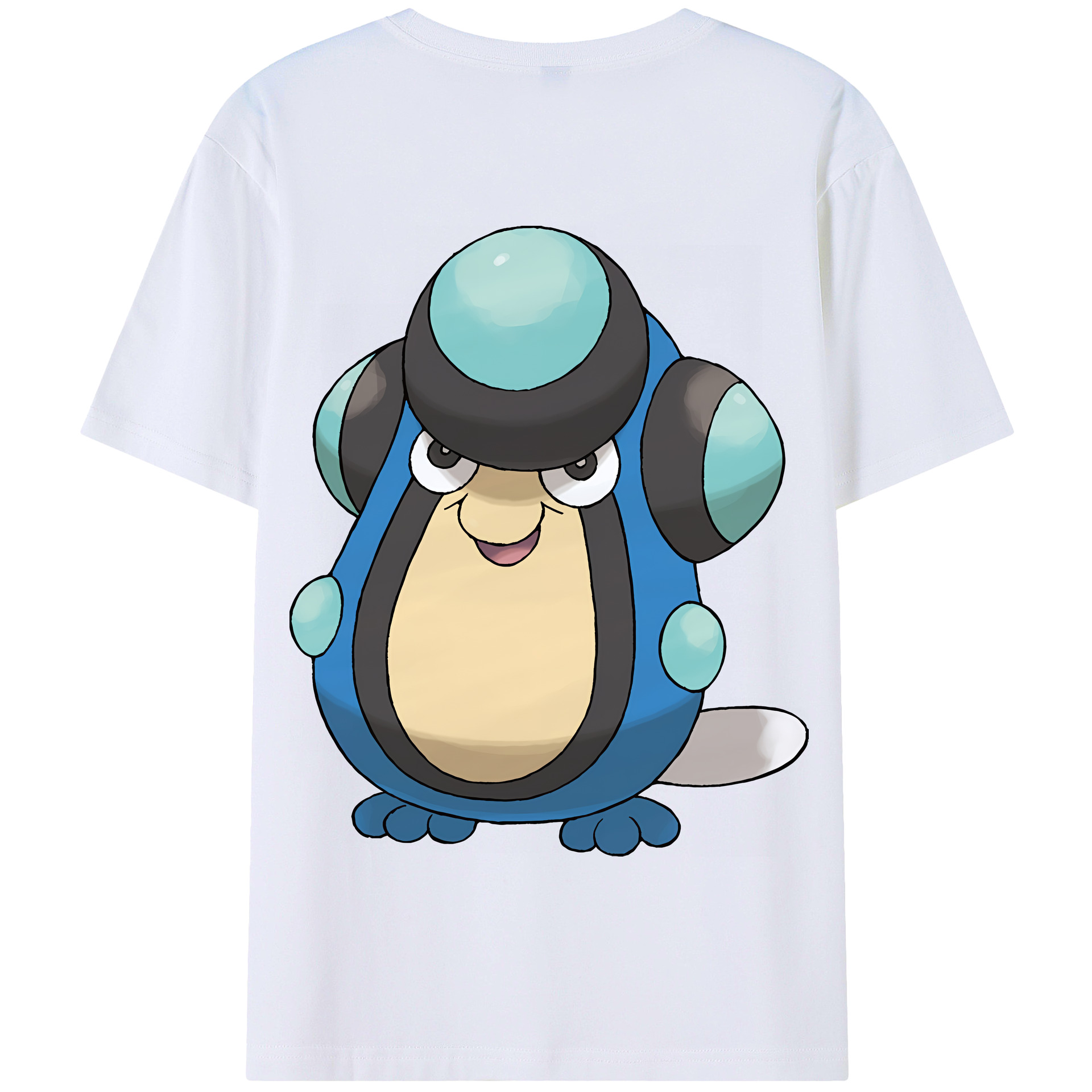 （画像用） ポケットモンスター Pokémon 綿100％半袖Tシャツ（背面プリント）